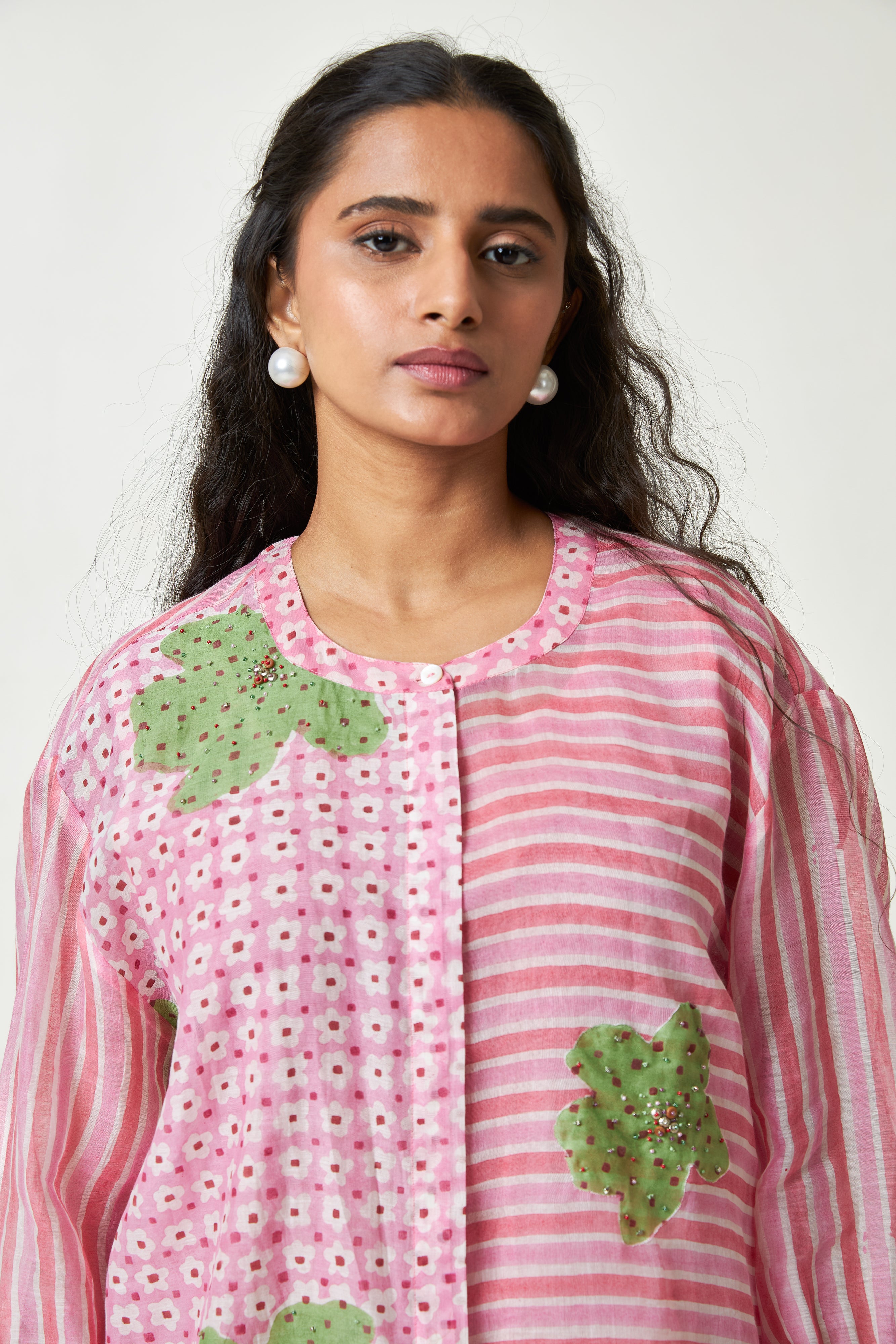 Camellia Block Printed Co-ord Set