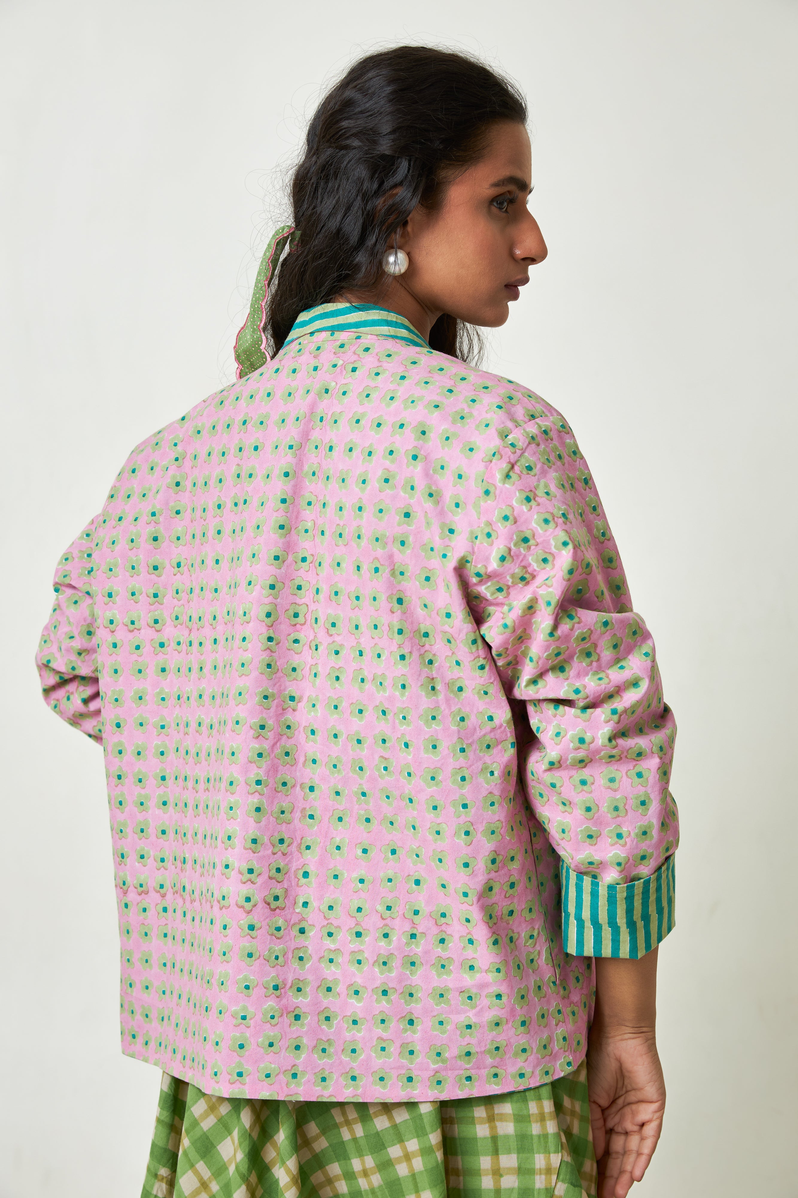 Orchard Muse Block Printed Jacket