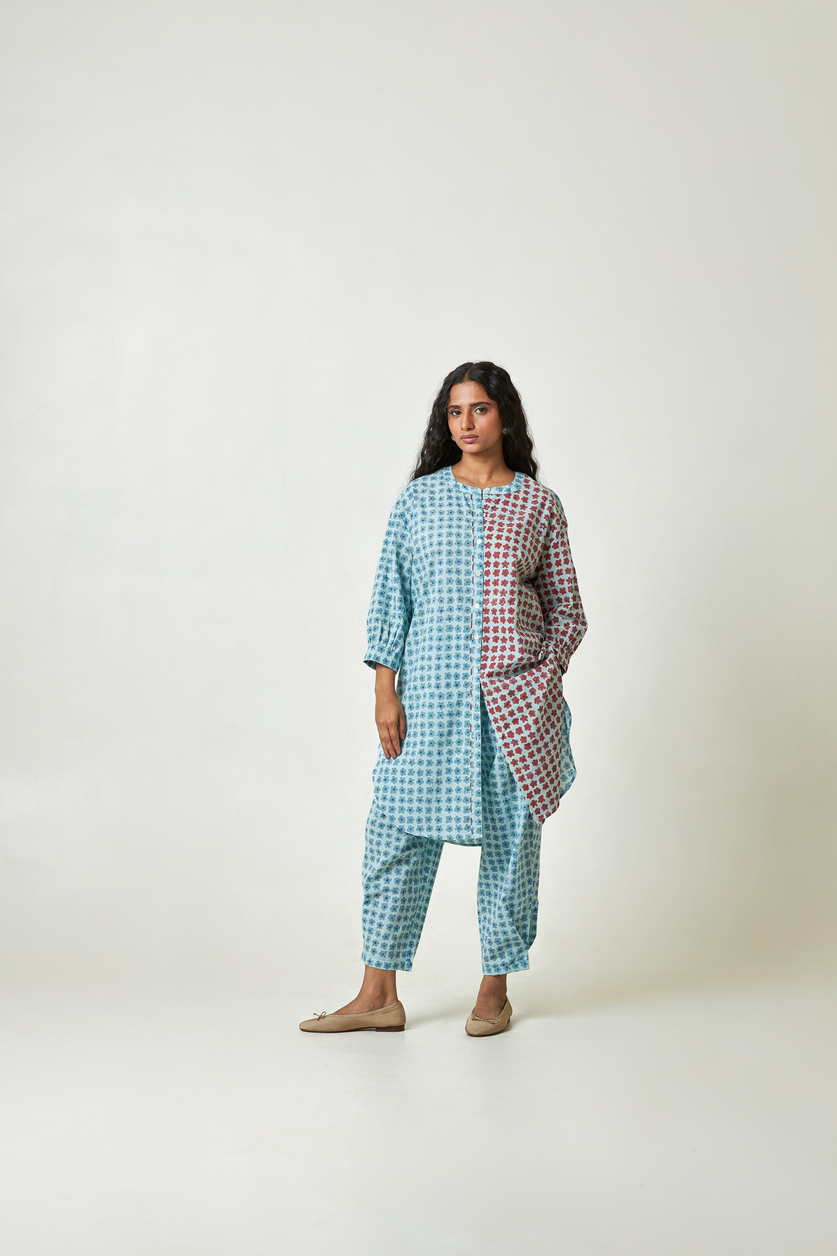 Tropique Block Printed Co-ord Set