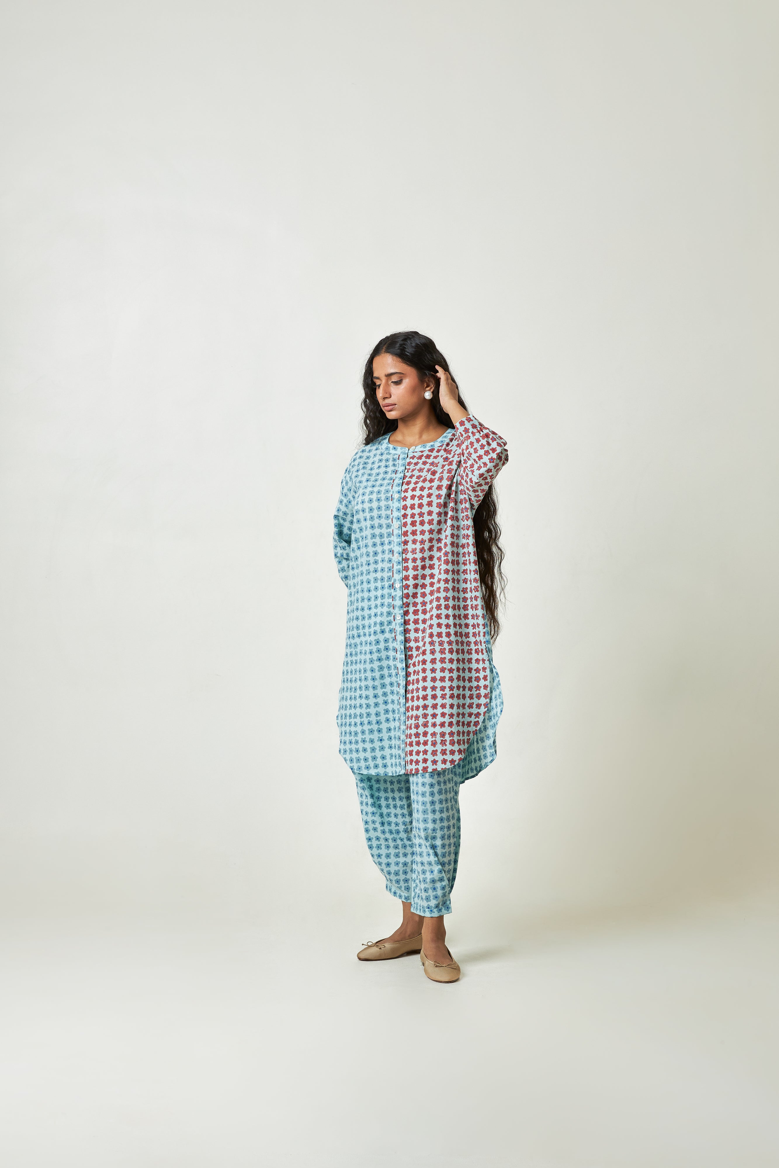 Tropique Block Printed Co-ord Set