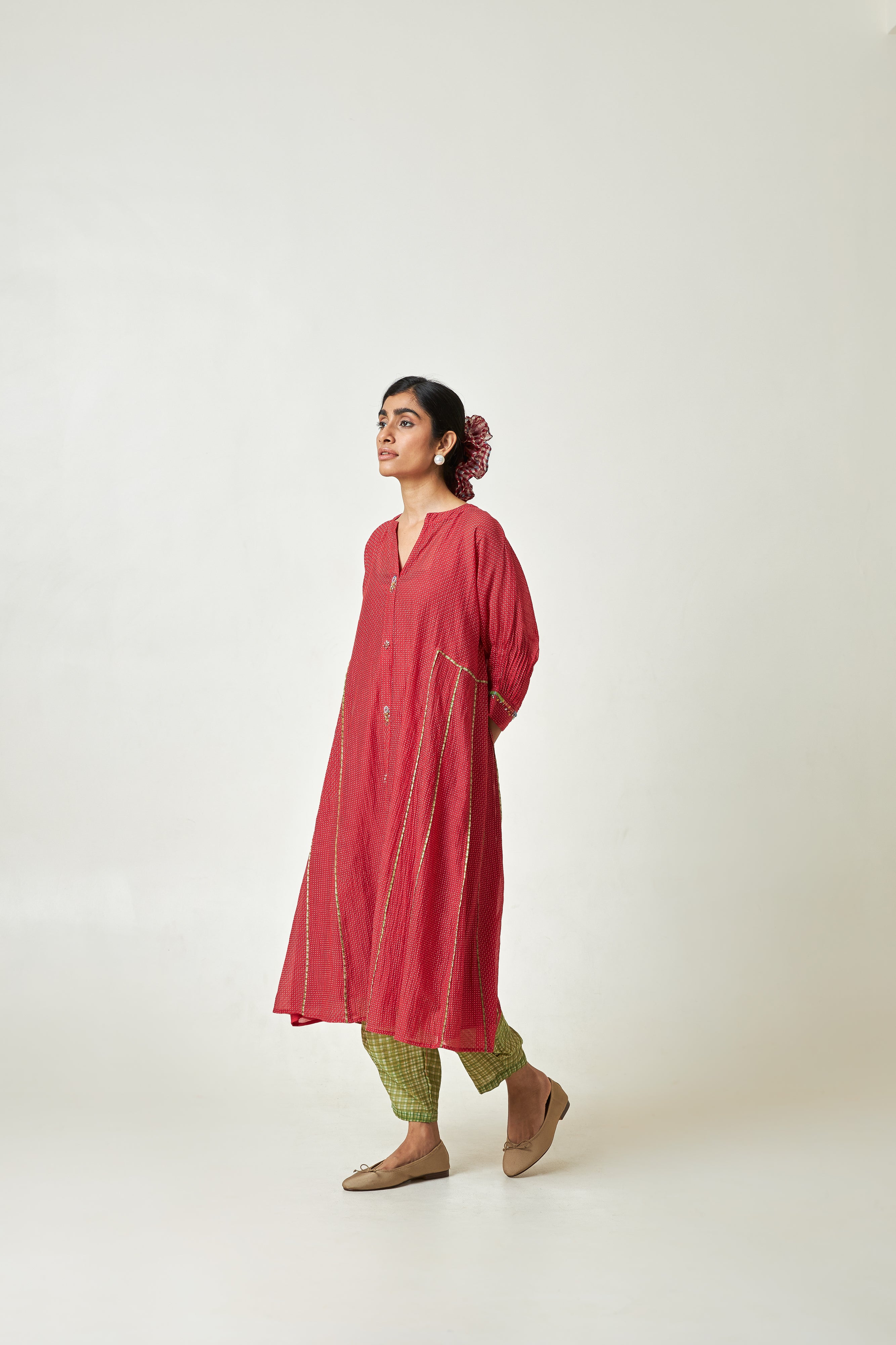 Cherry Haze Embroidered Co-ord Set