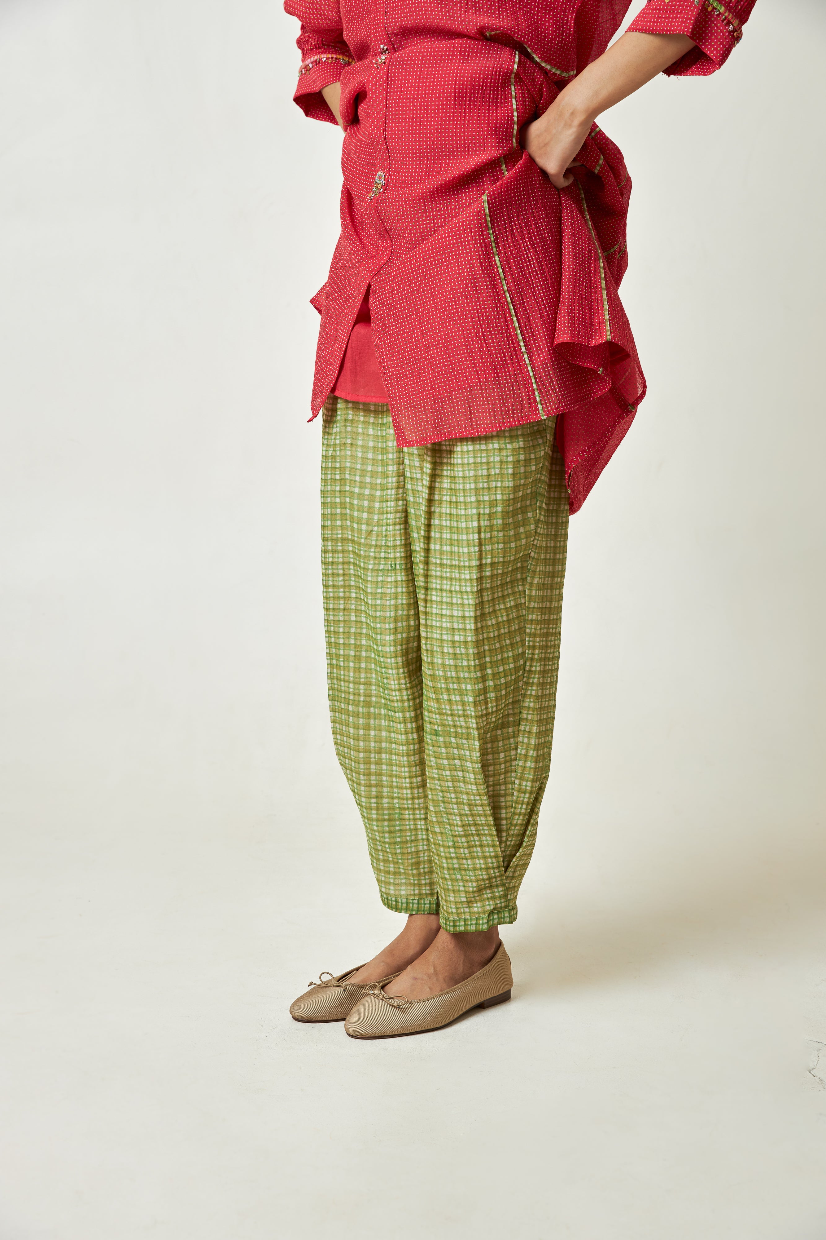 Cherry Haze Embroidered Co-ord Set