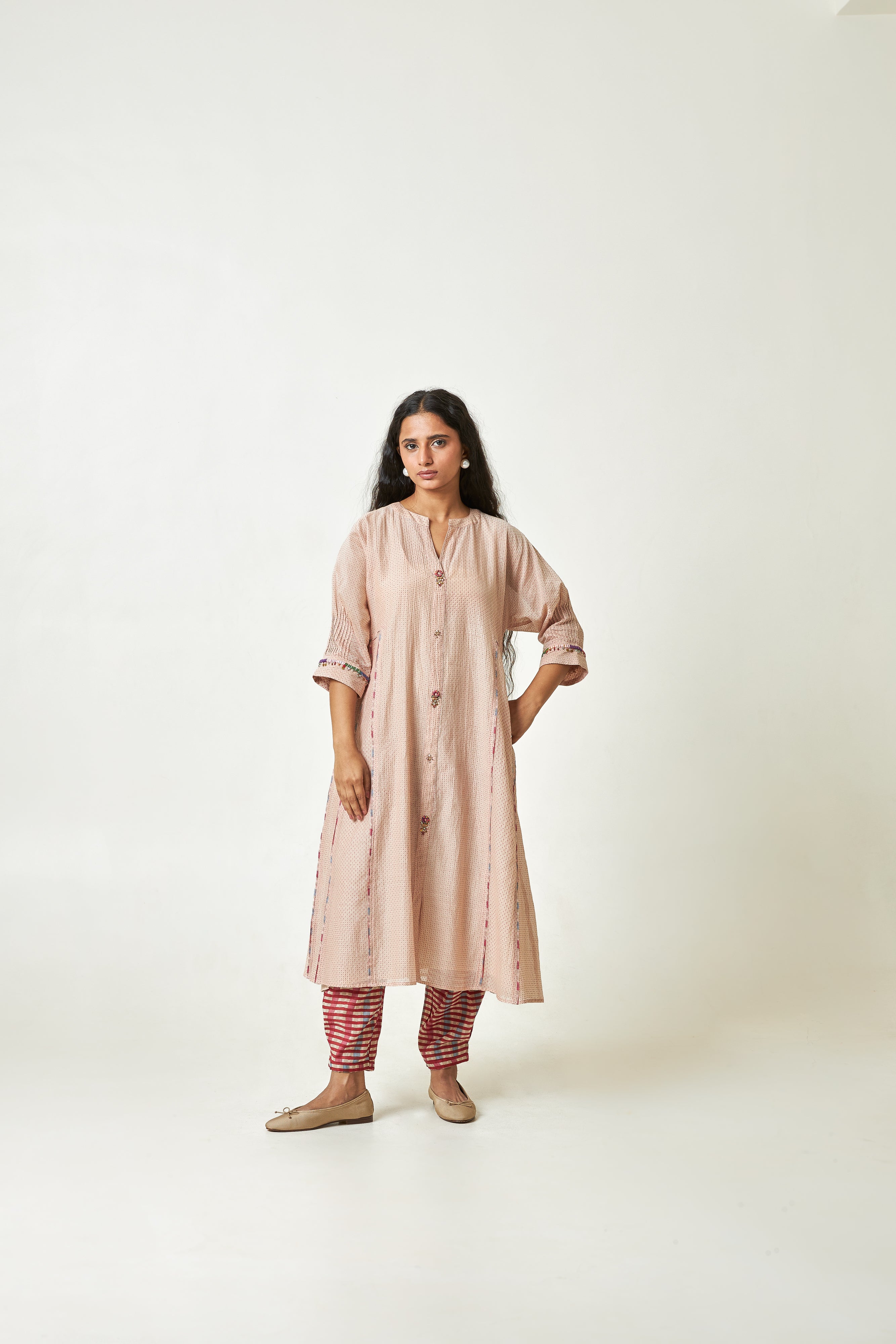 Soft Shore Embroidered Co-ord Set