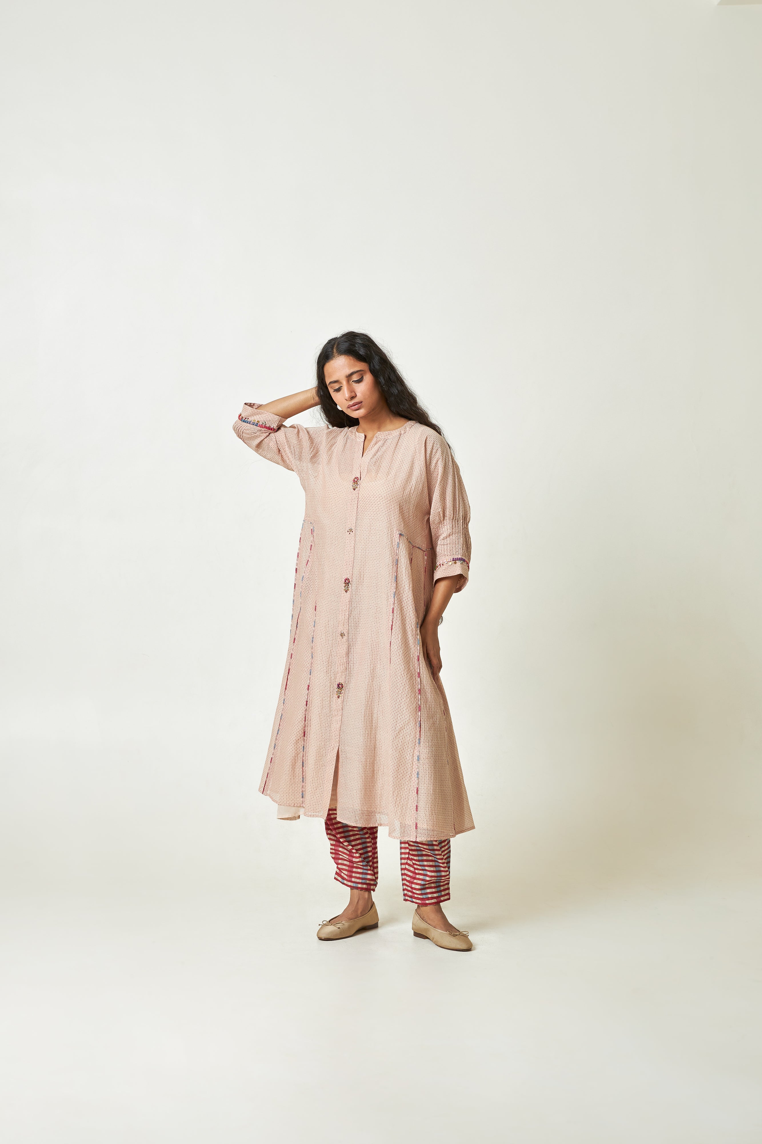 Soft Shore Embroidered Co-ord Set