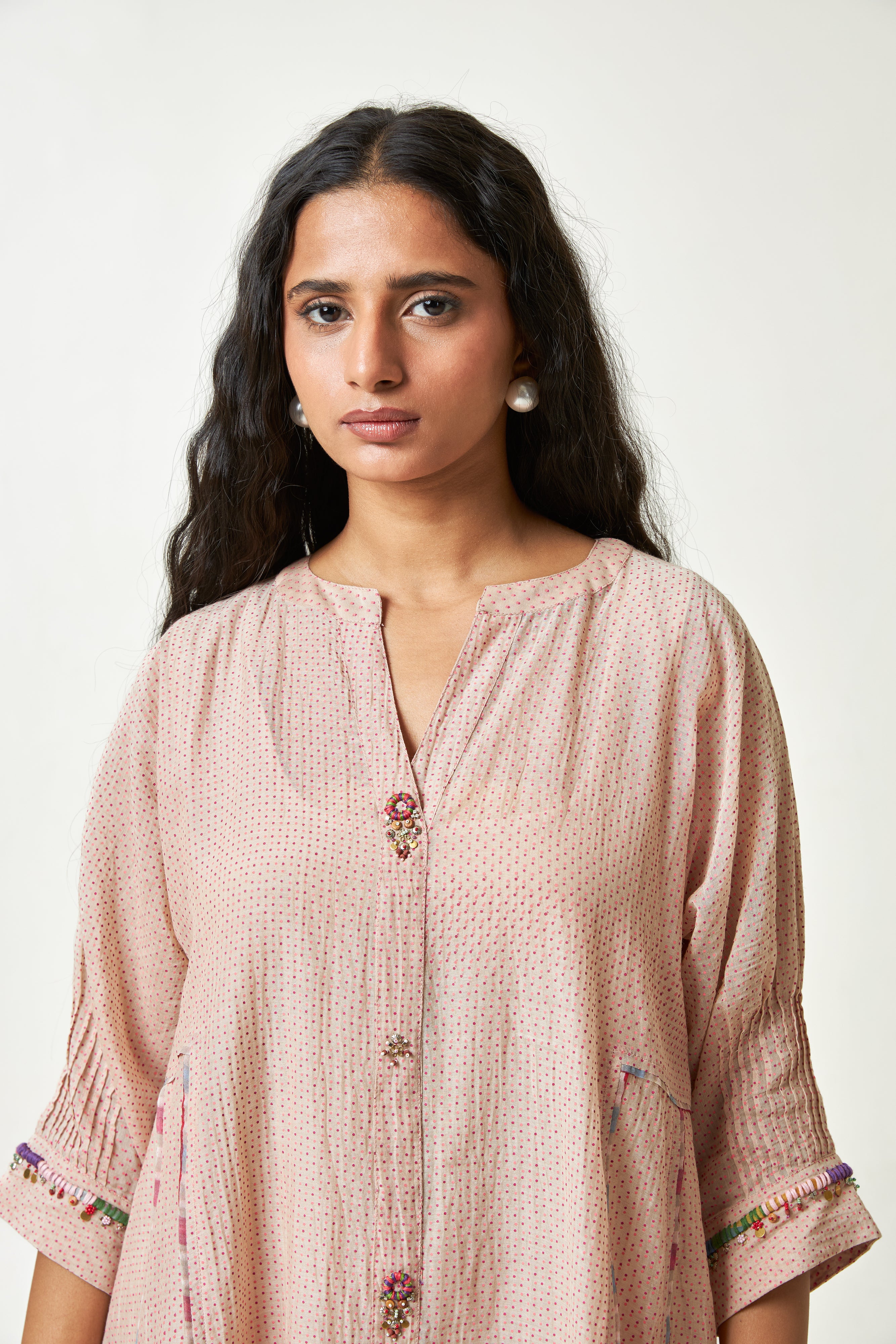 Soft Shore Embroidered Co-ord Set