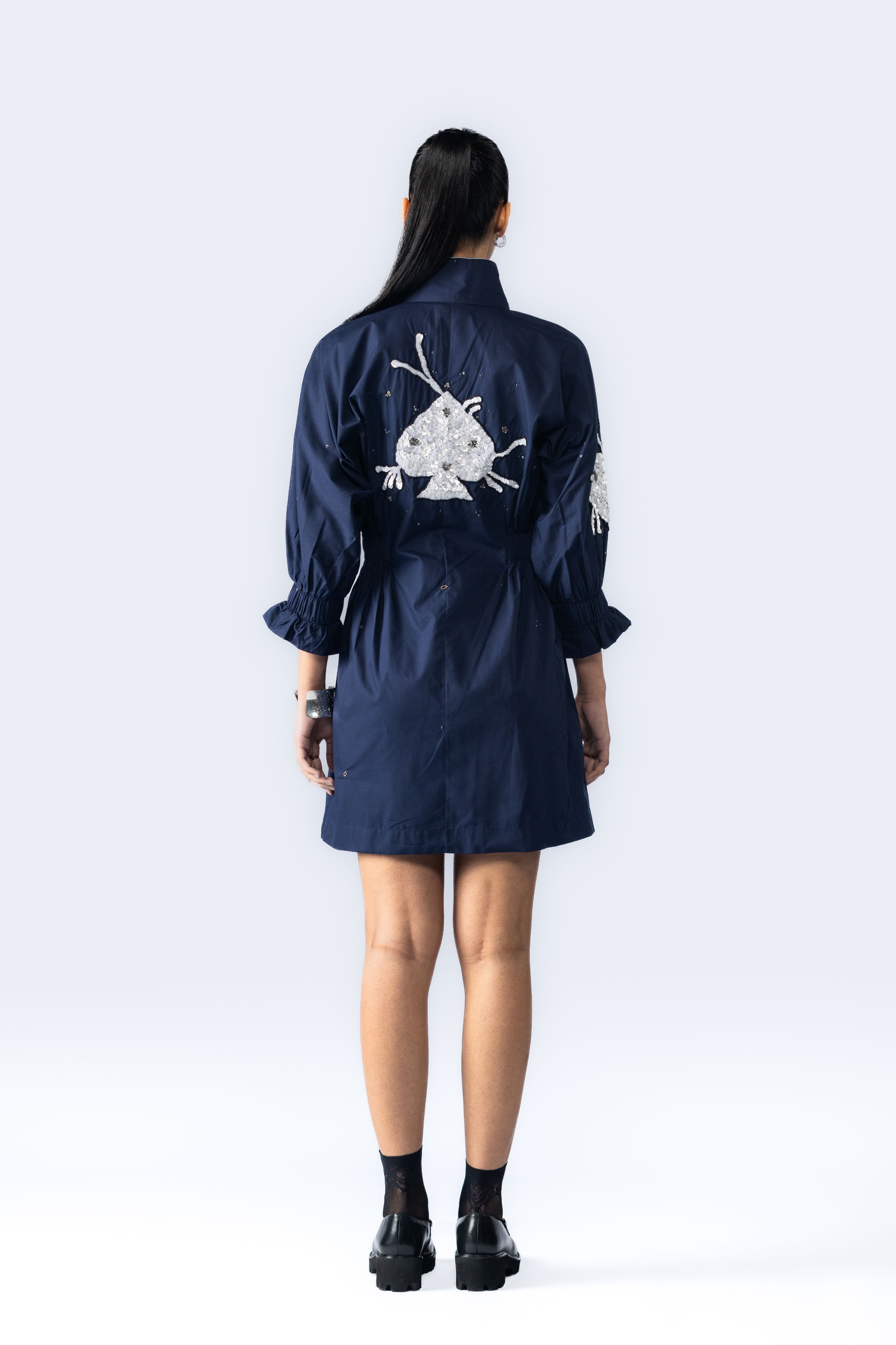 Hand Embroidered Sequin Dress