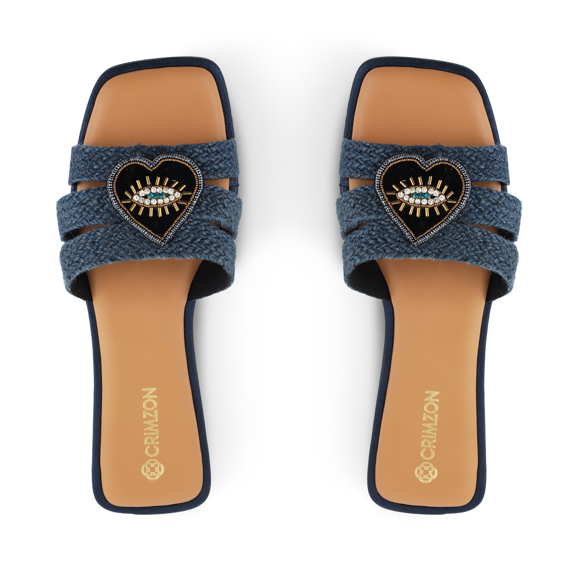 Lil Heart in Navy Blue