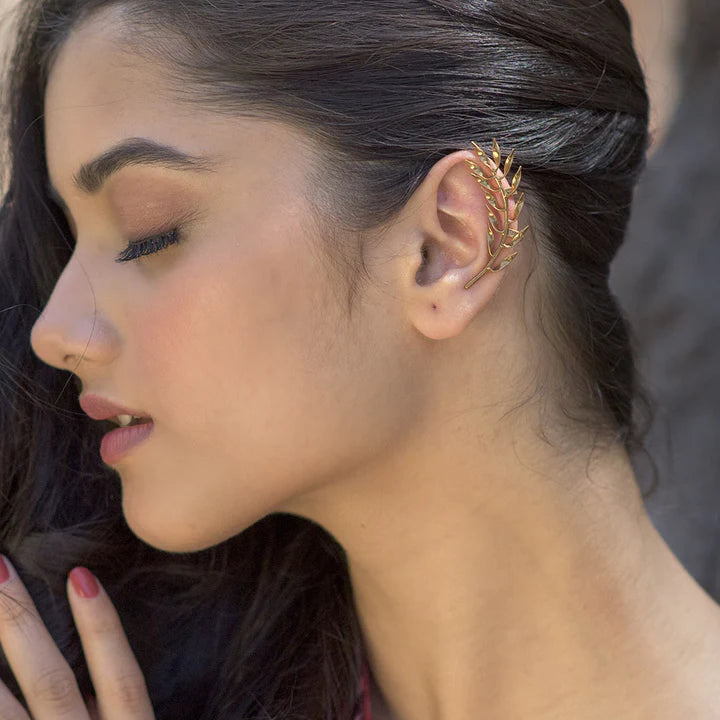 Bright Bloom Ear Cuffs