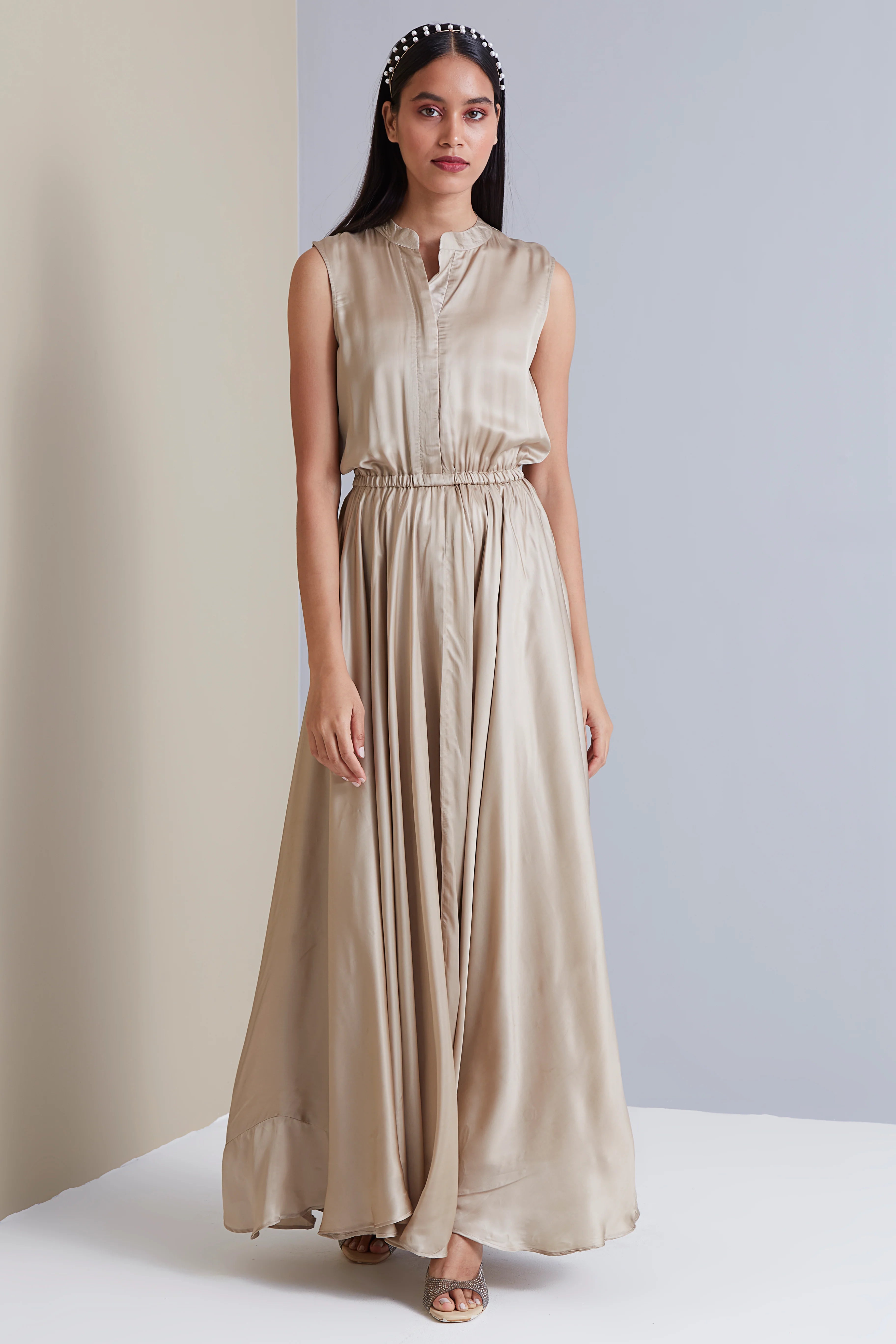 Valentina Satin Maxi