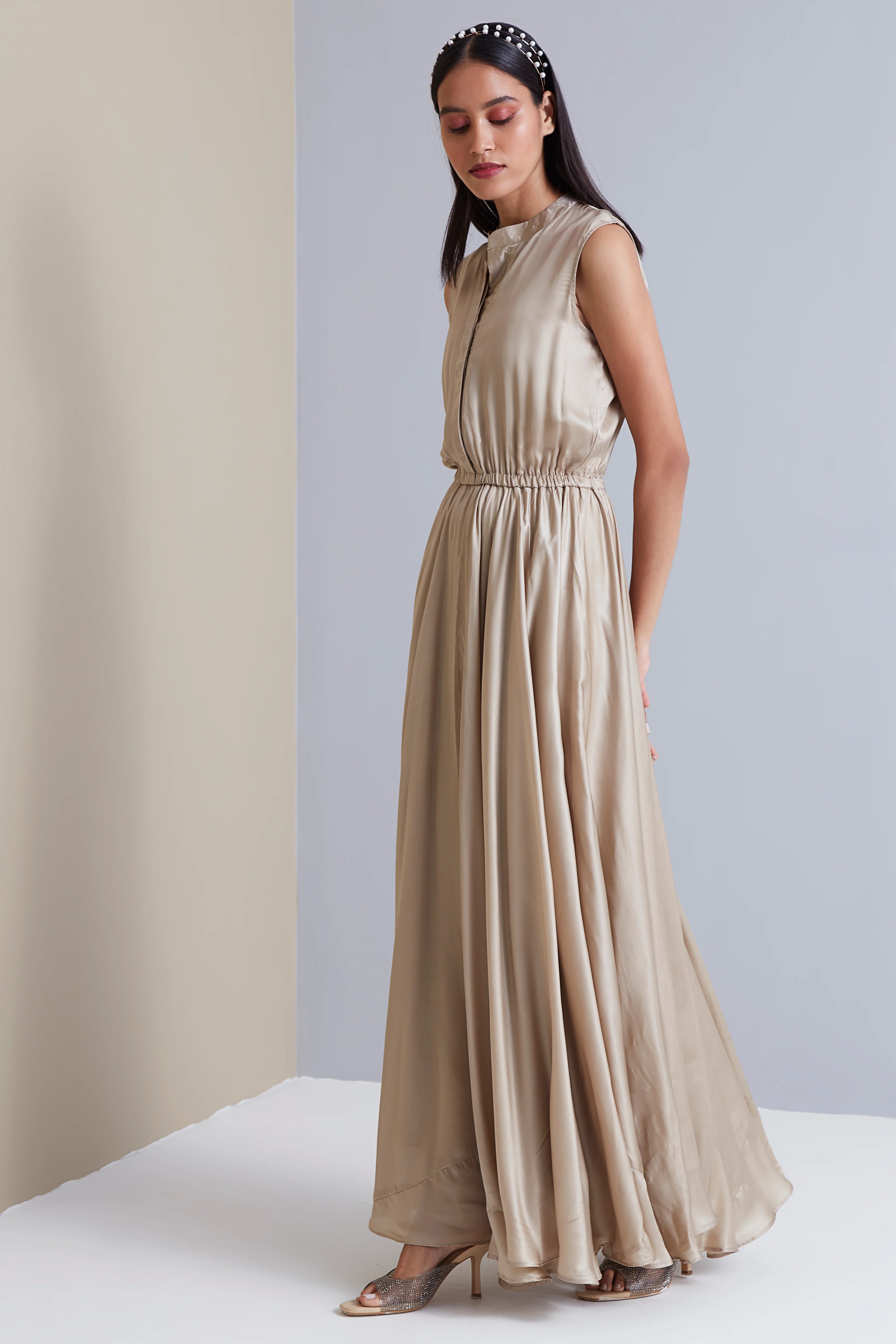 Valentina Satin Maxi