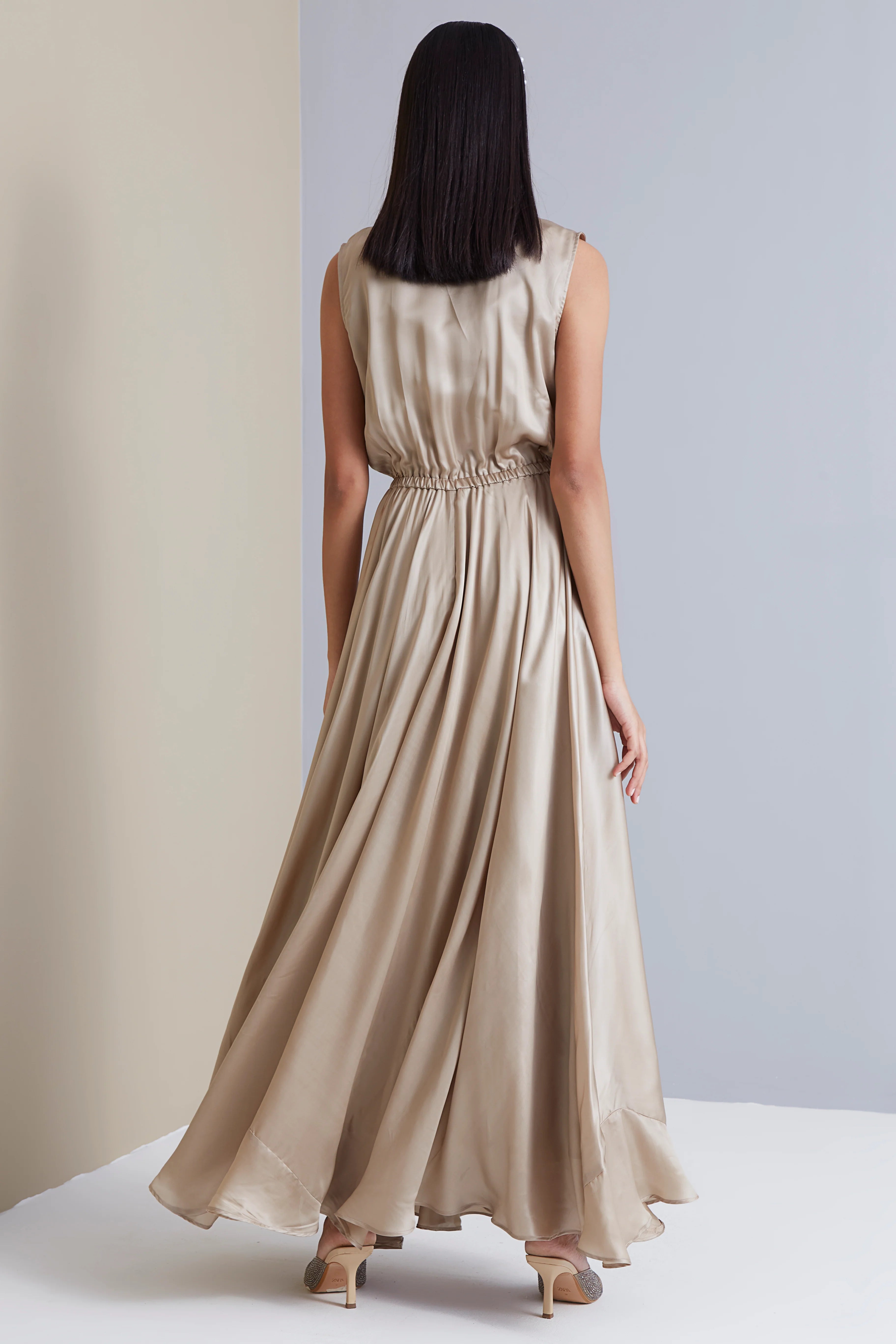 Valentina Satin Maxi