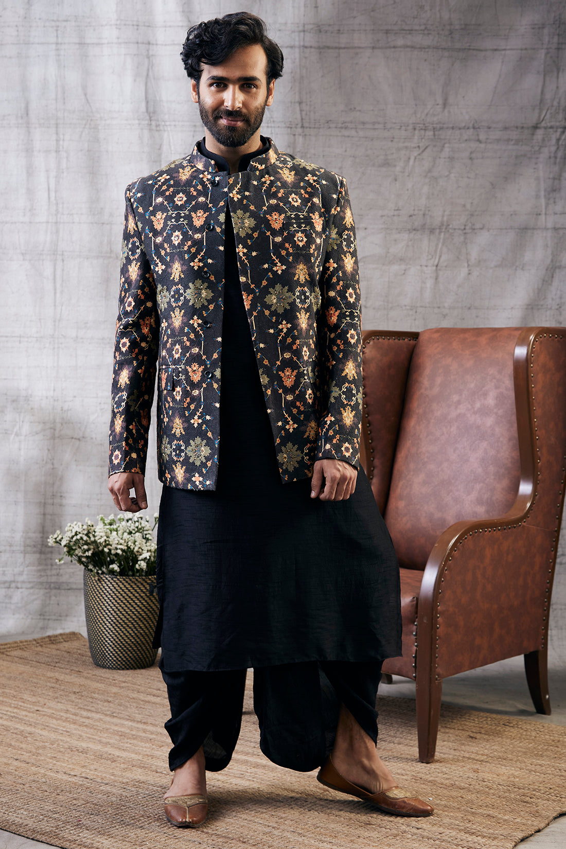 Dhoti jacket store suit