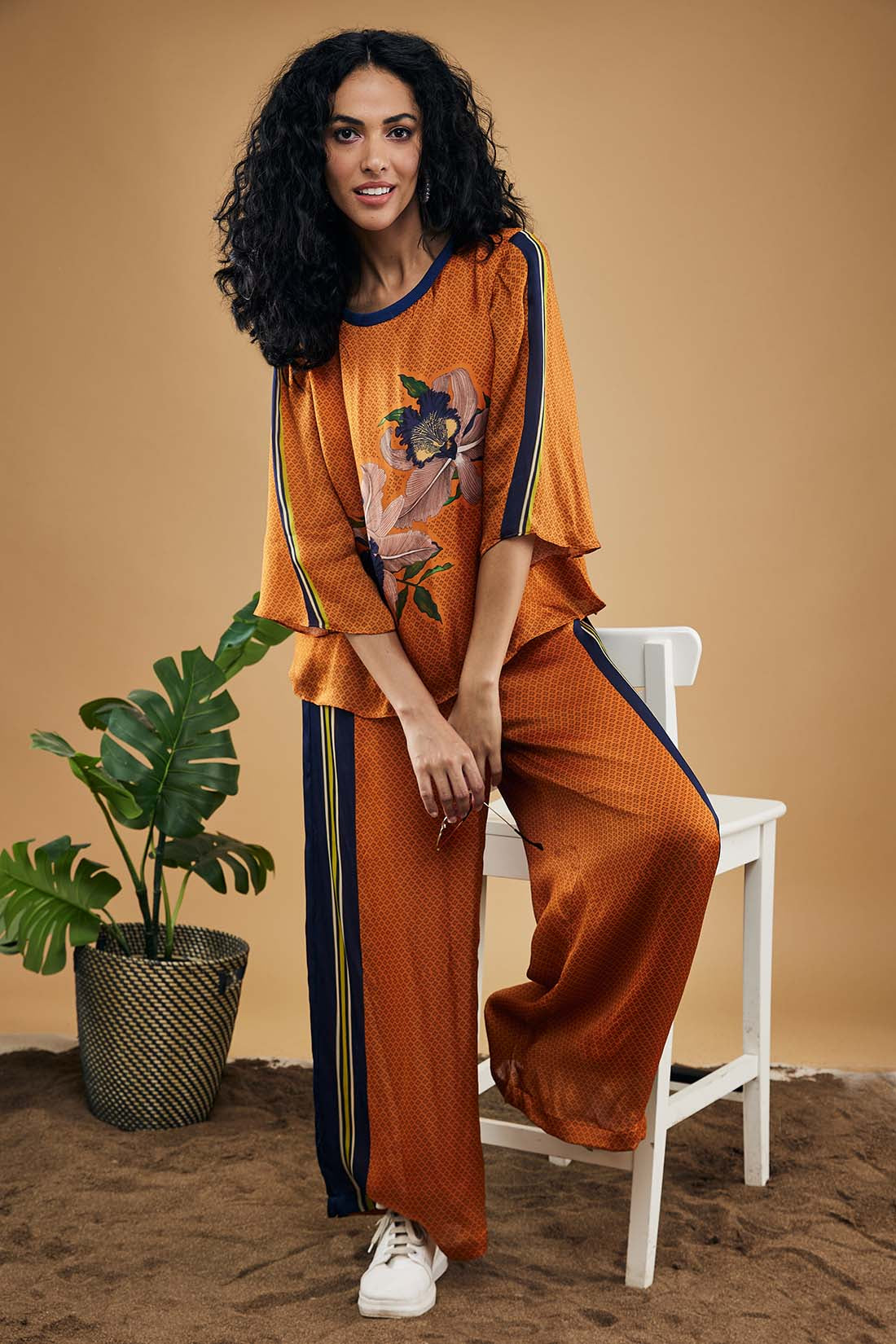 Orchid Bloom Printed Co-ord Set