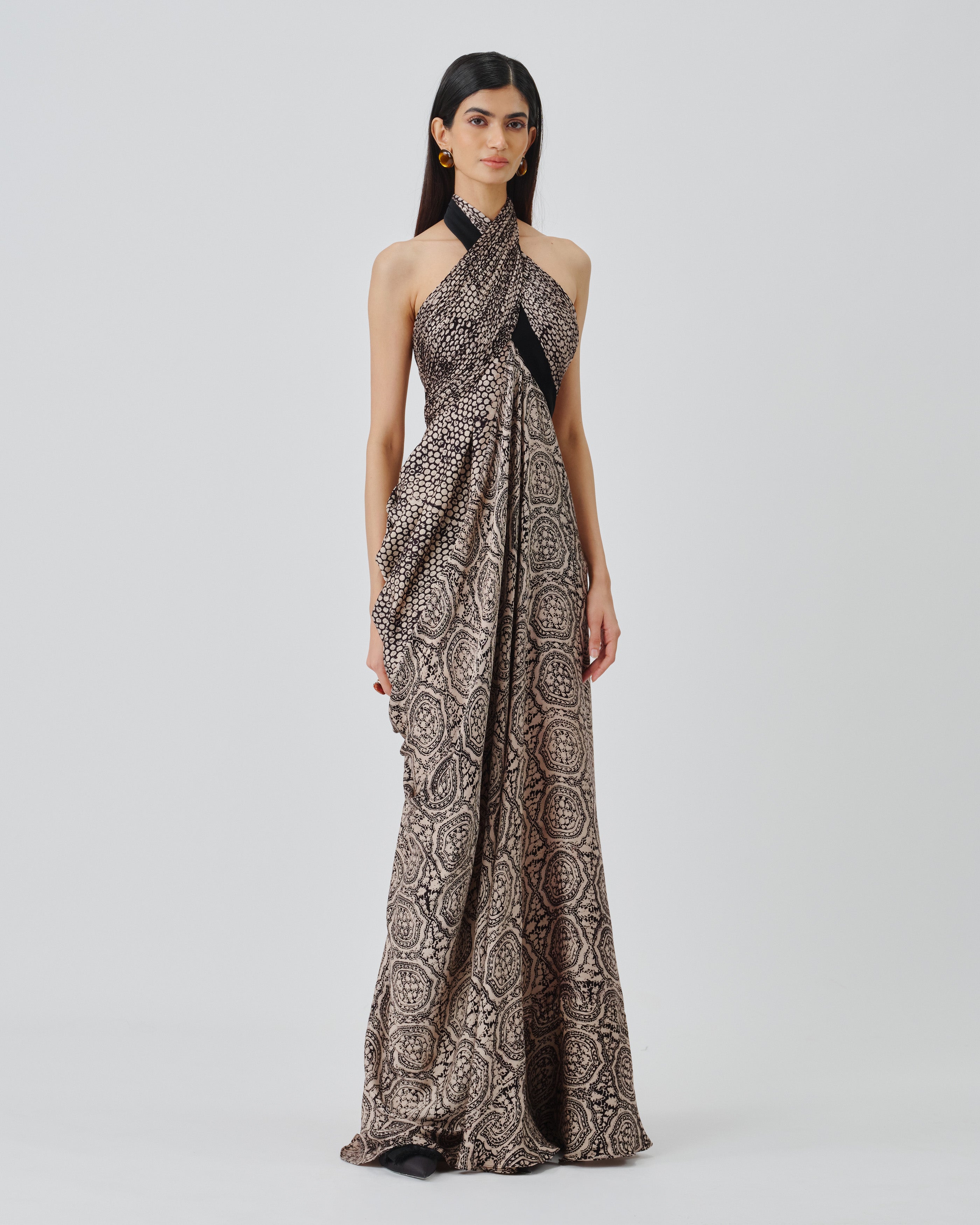Aveline Halter Gown