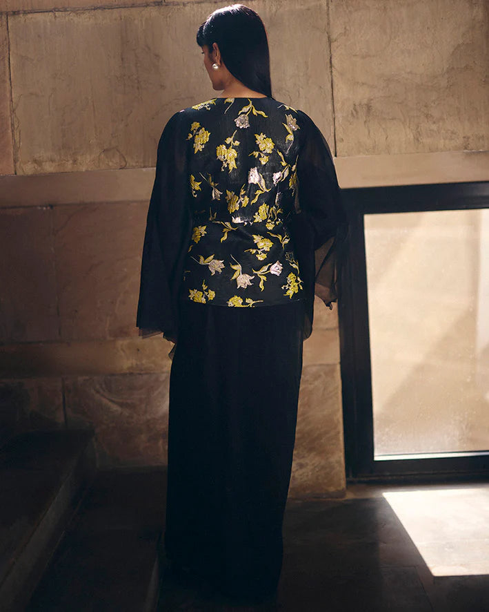 Peplum Jacket Set