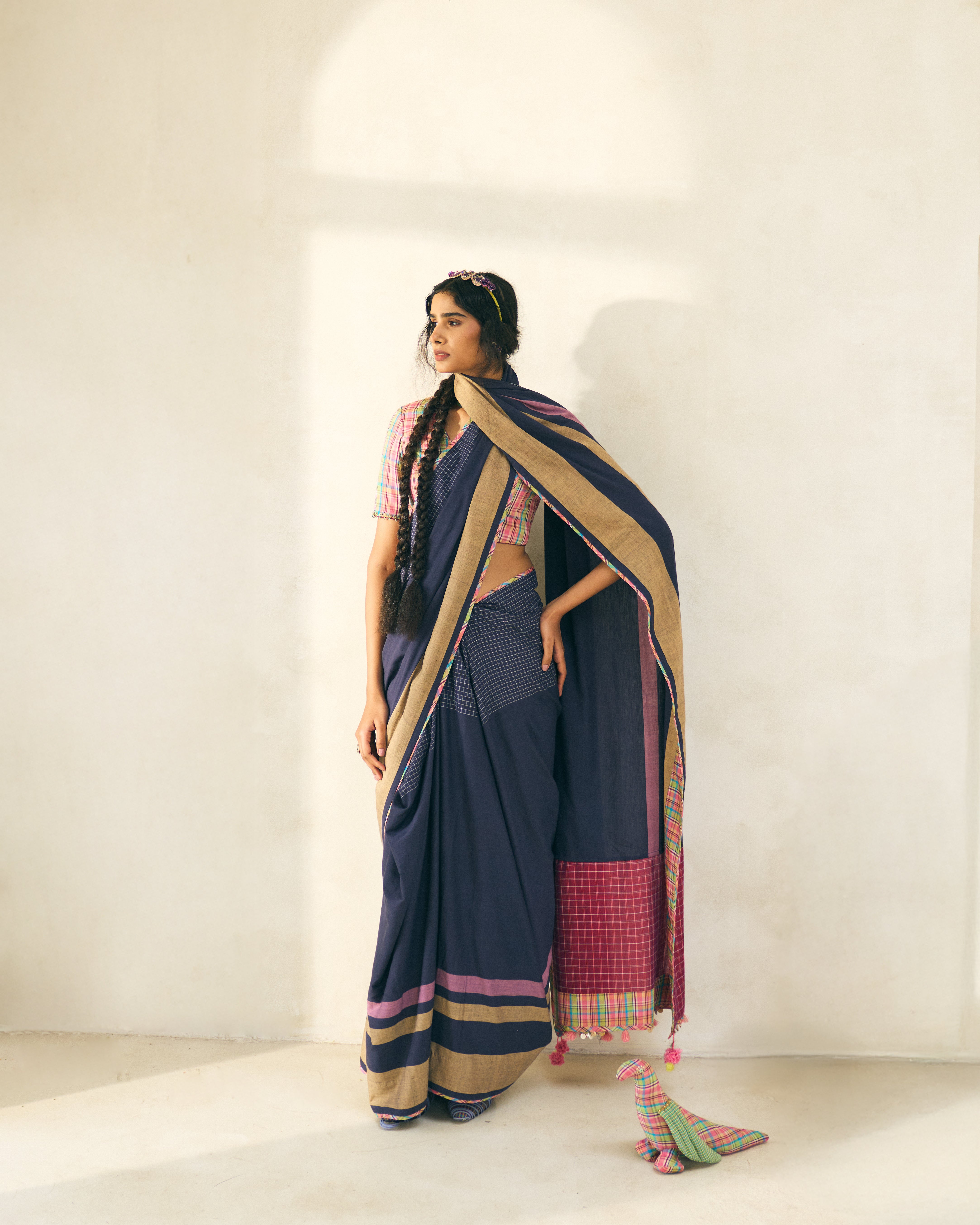 Lila Saree