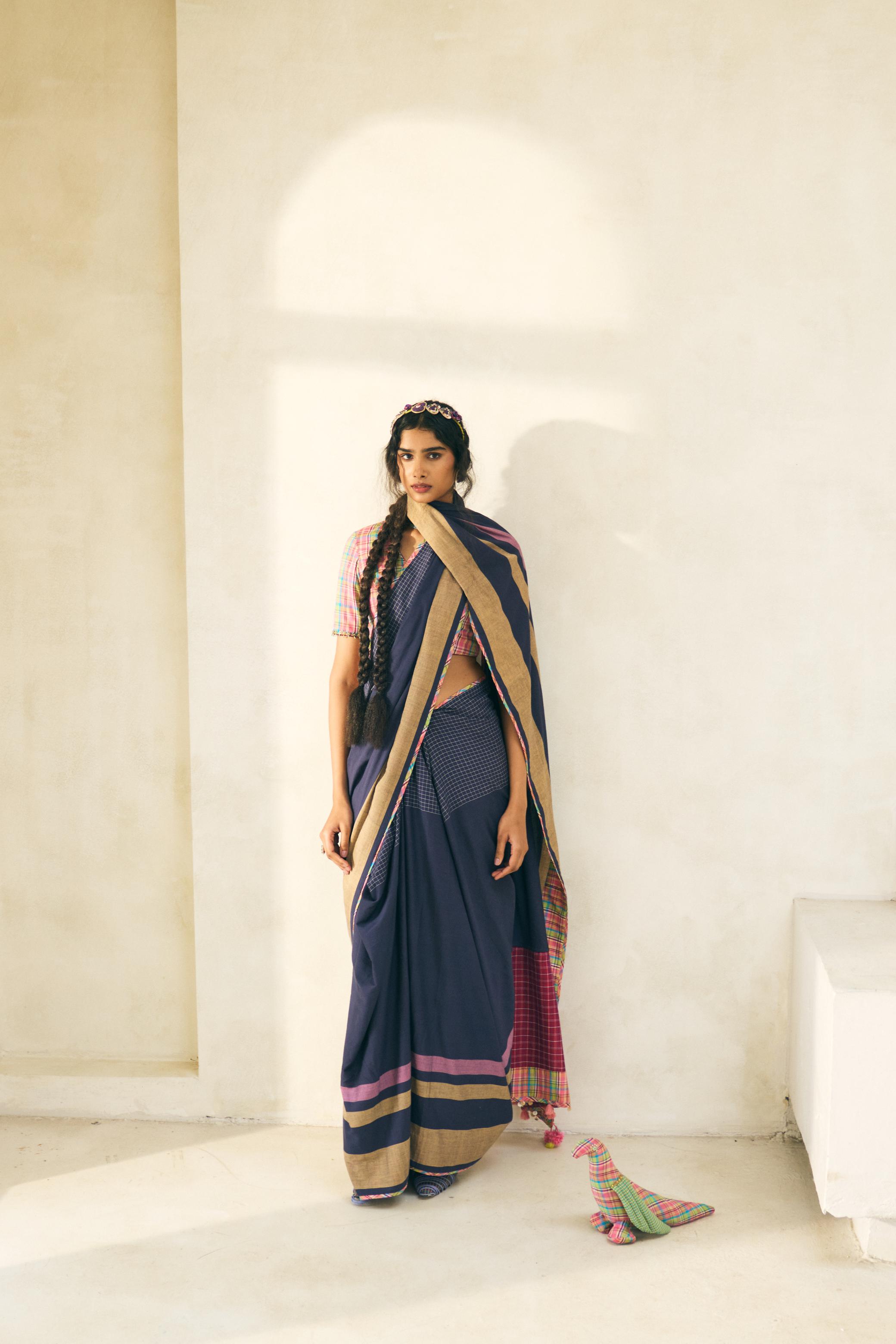 Lila Saree