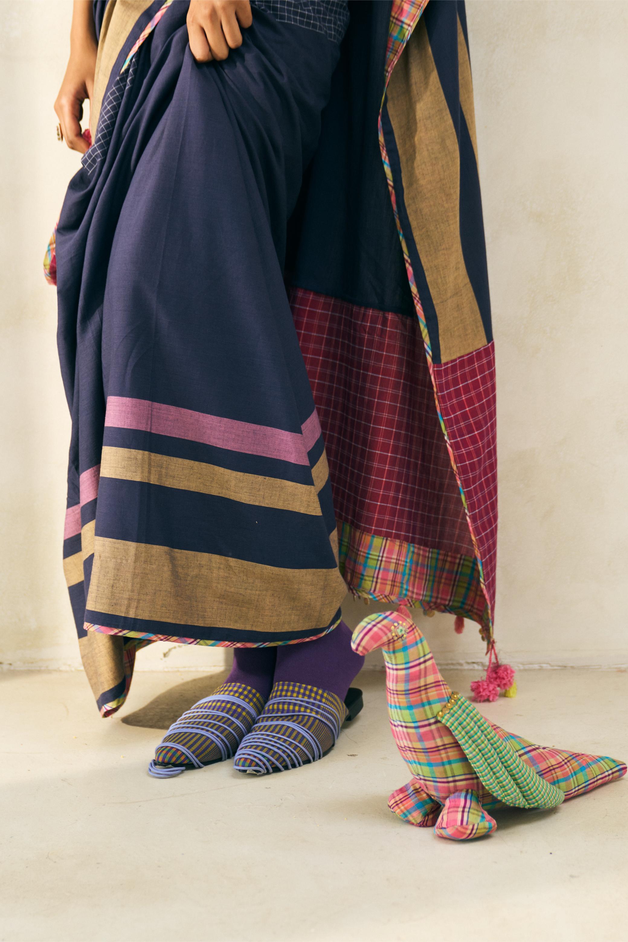 Lila Saree