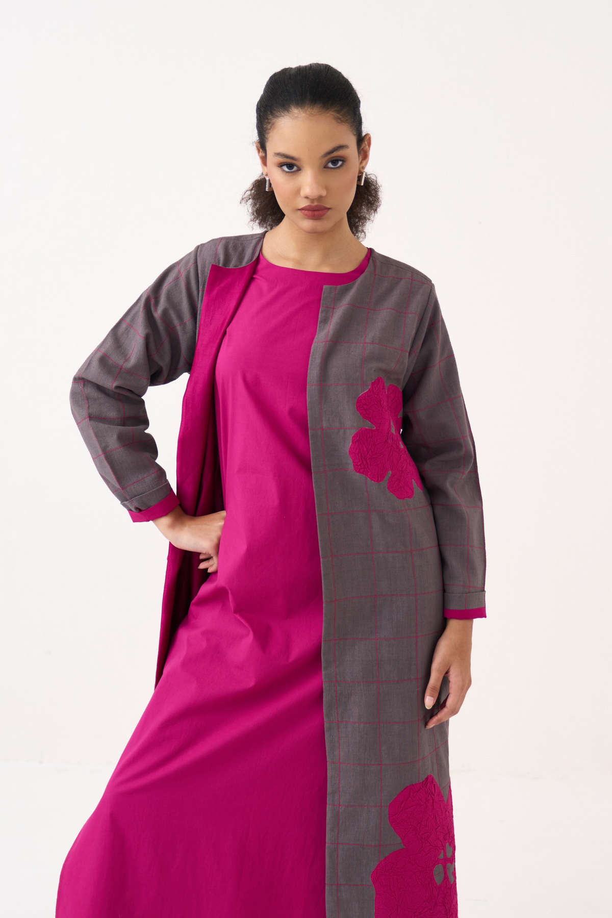 All Over Embroidery Overlay Co-ord (set Of 3)