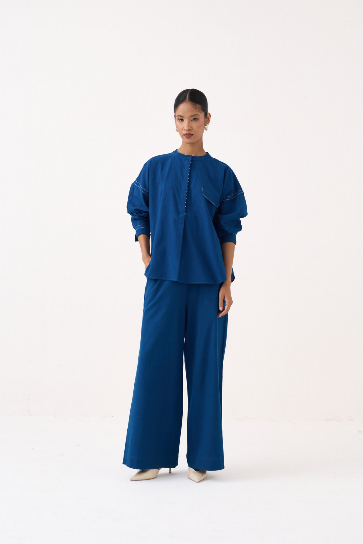 Short Bat Sleeve Top Co-ord (set Of 2)
