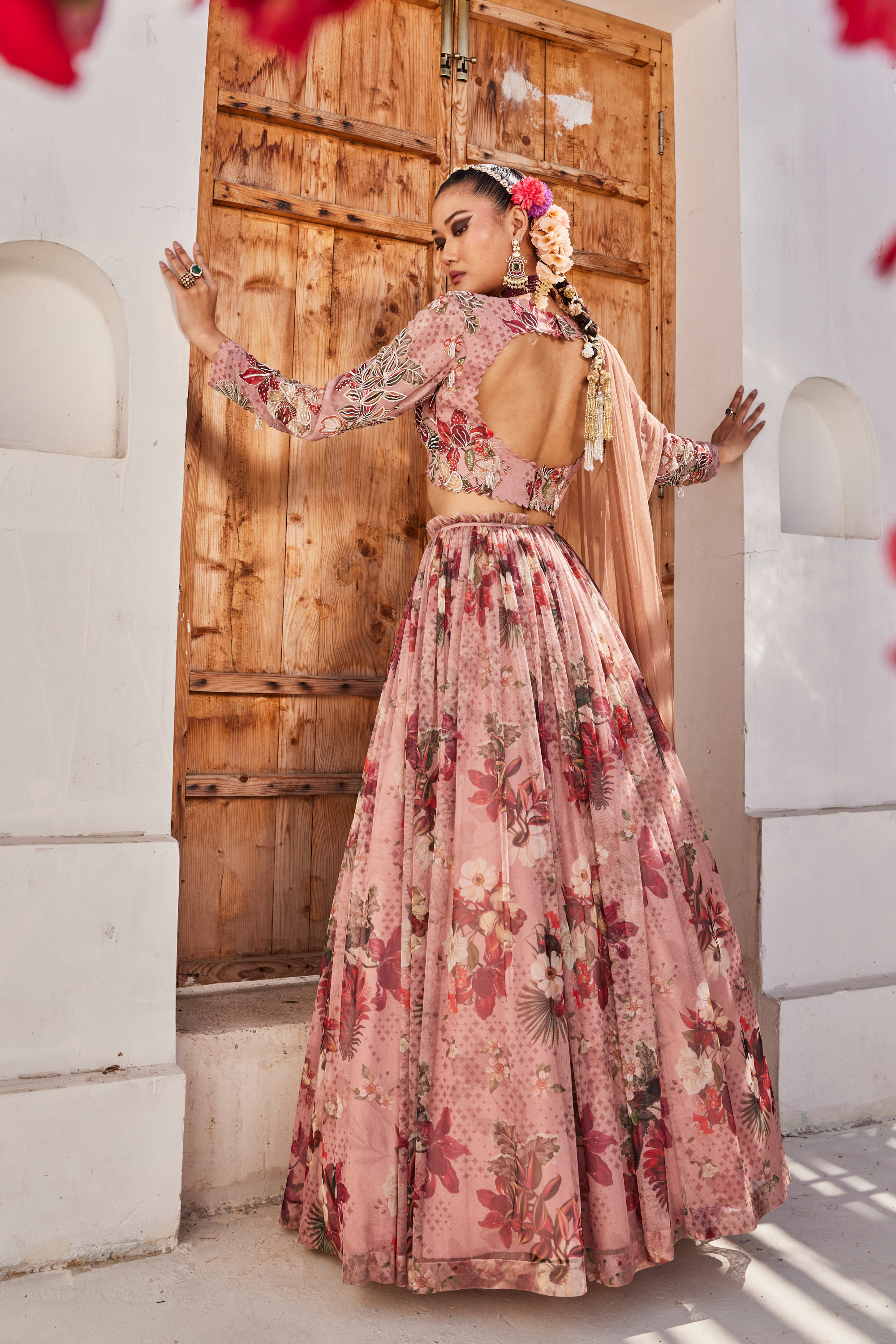 Saanjh Croptop Lehenga Set