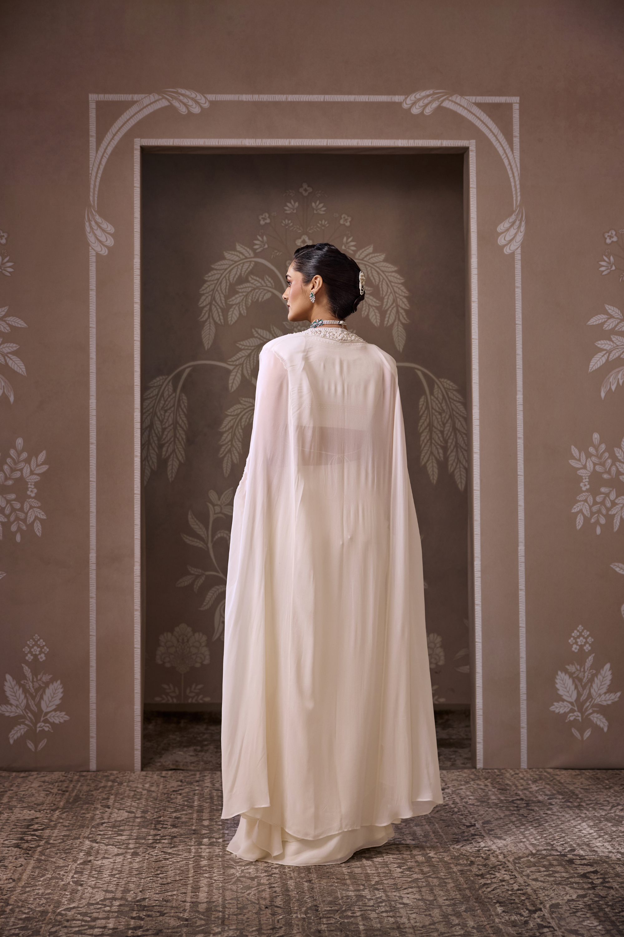 The Realm Cape Skirt Set