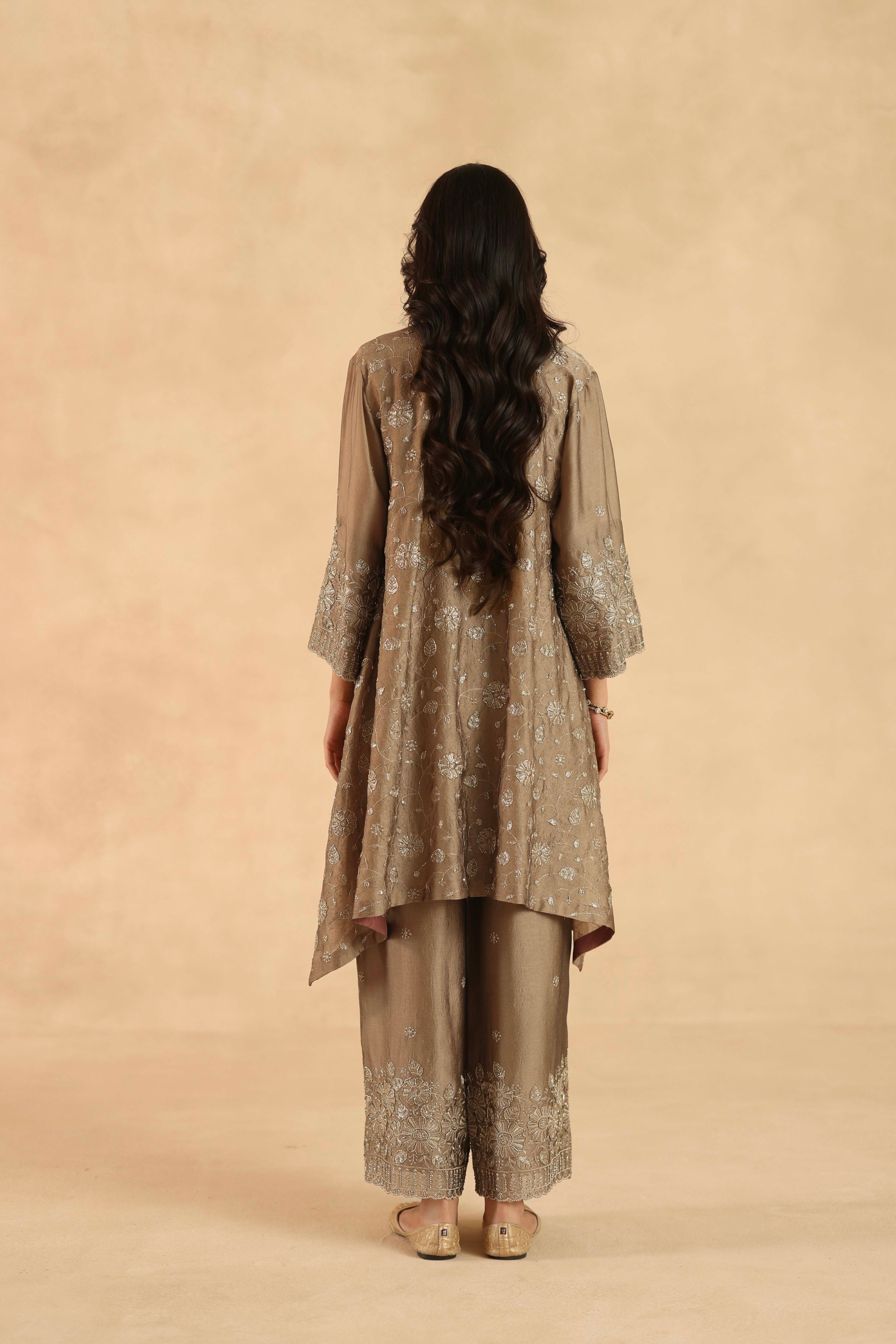 Polki Farshi Set