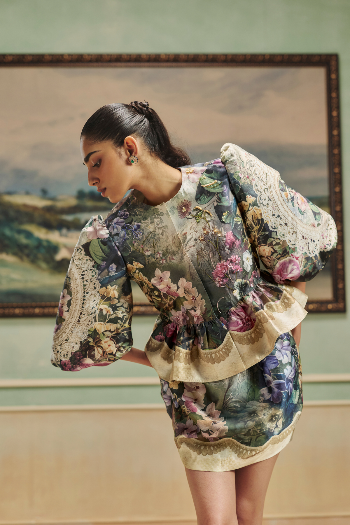 Veinna Hawthorne Jacket And Skirt