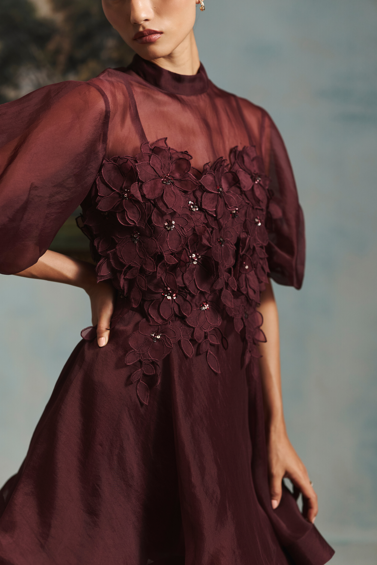 Veinna Garnet Dress