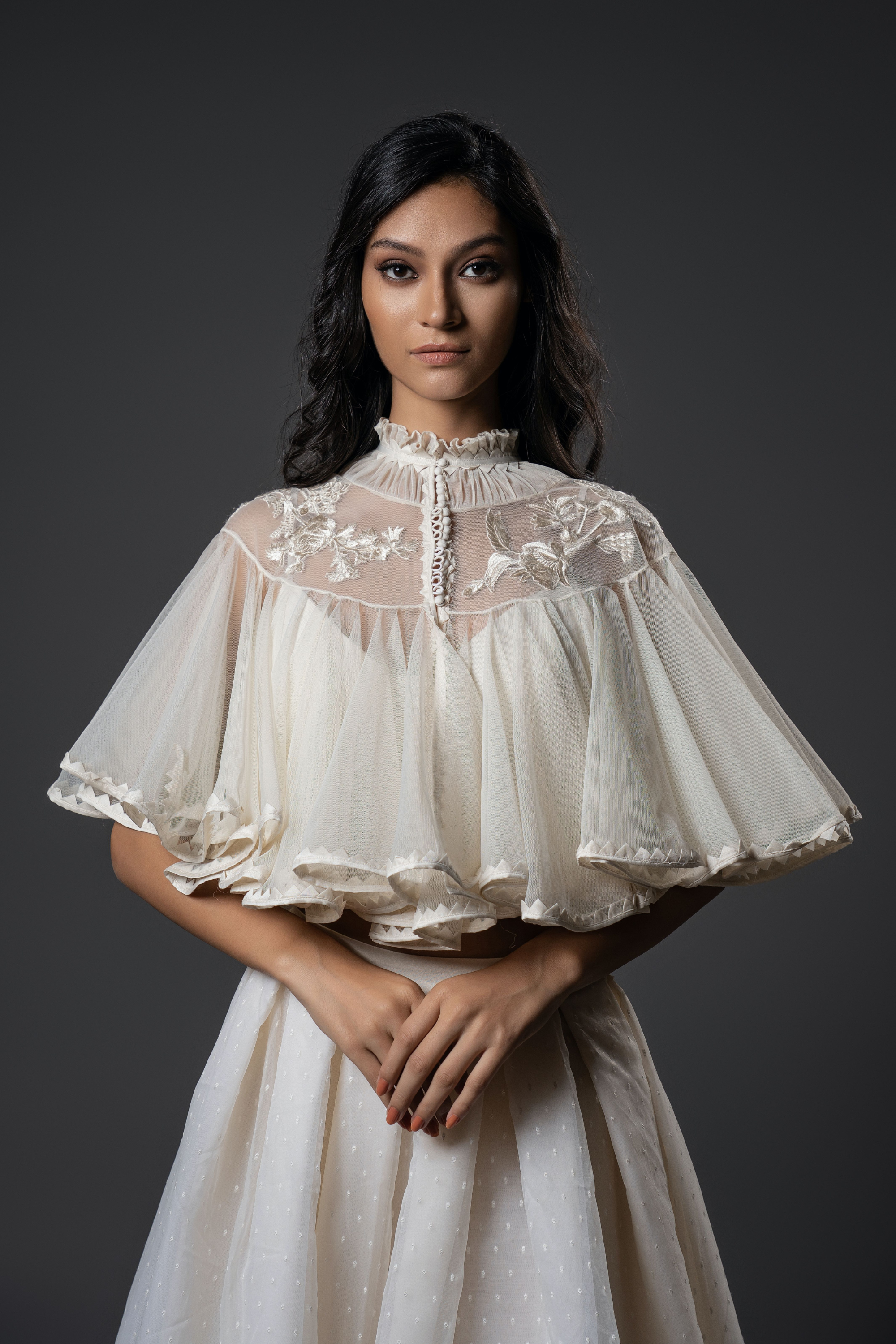 Embroidery Cape