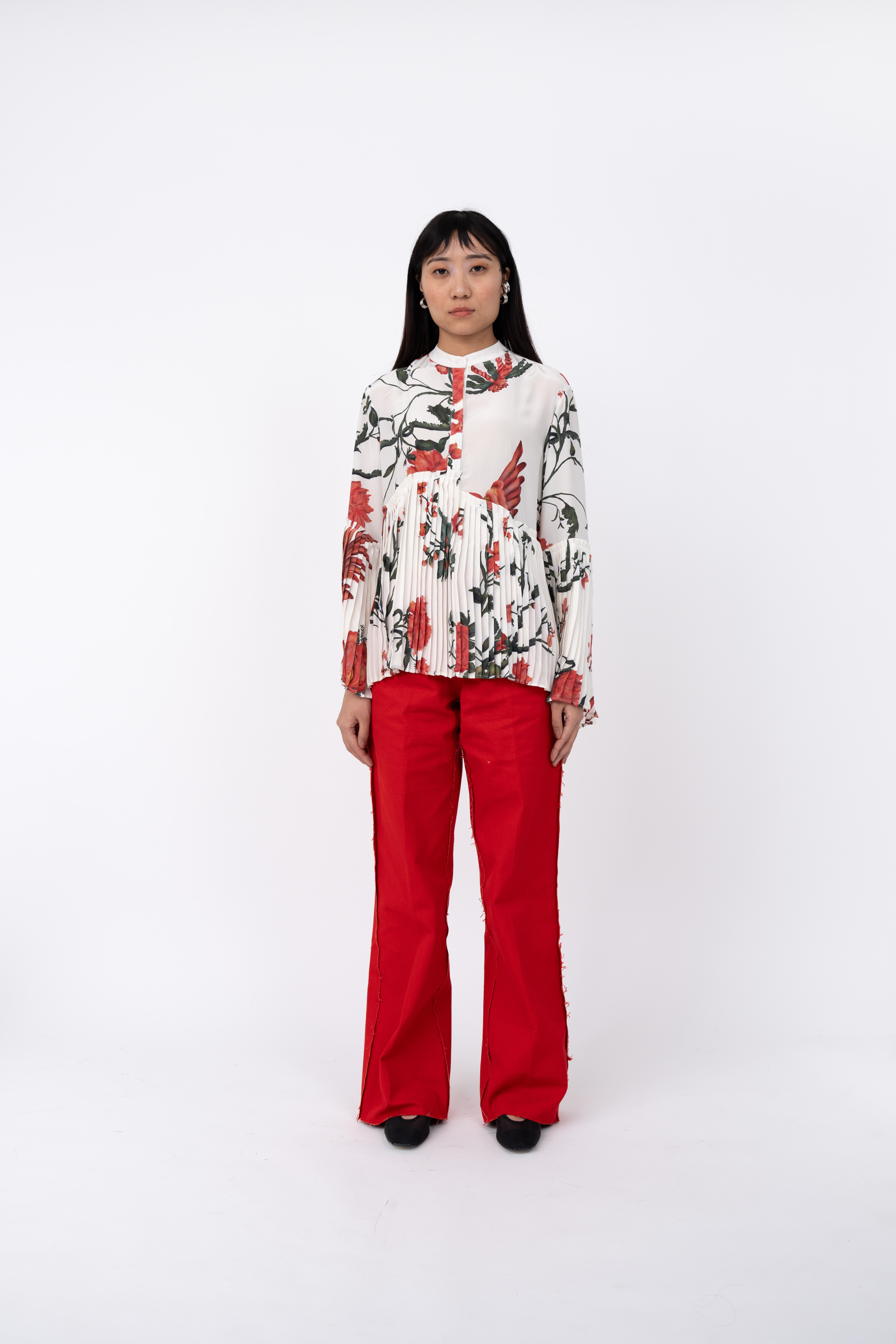 Summer Chints Silk Terrace Top