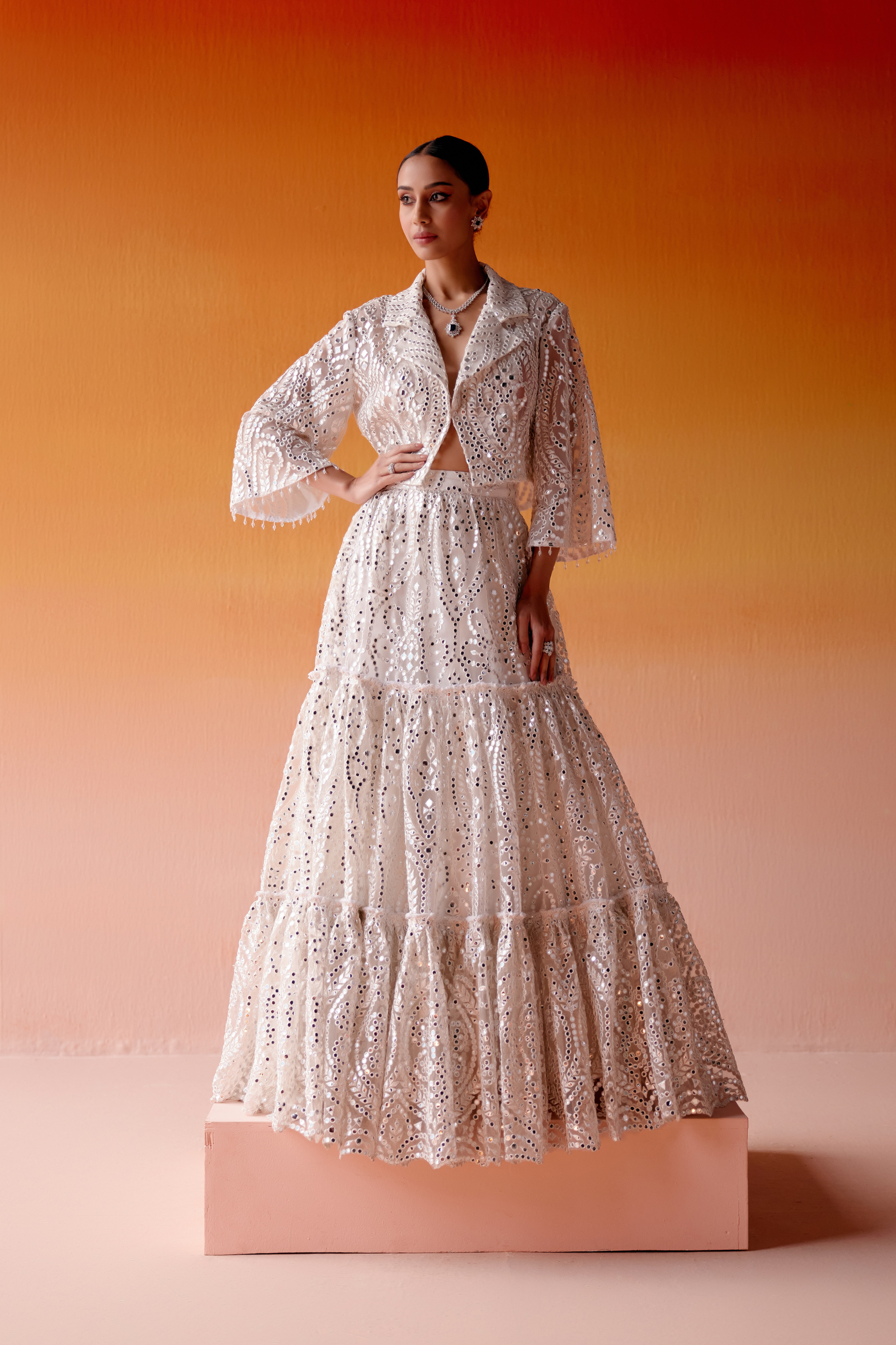Three Tier Lehenga