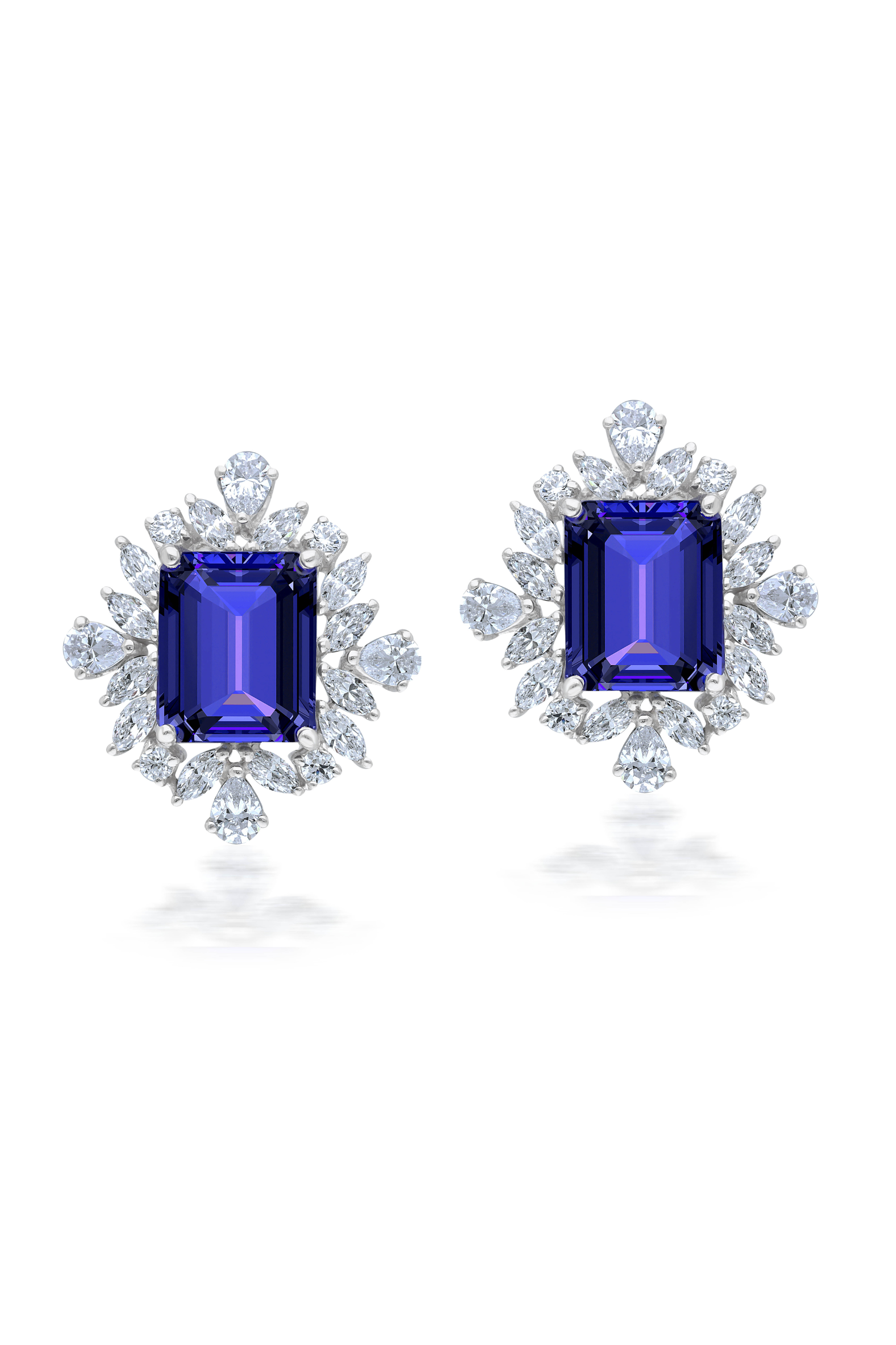 Octagon Shaped Classic Earrings