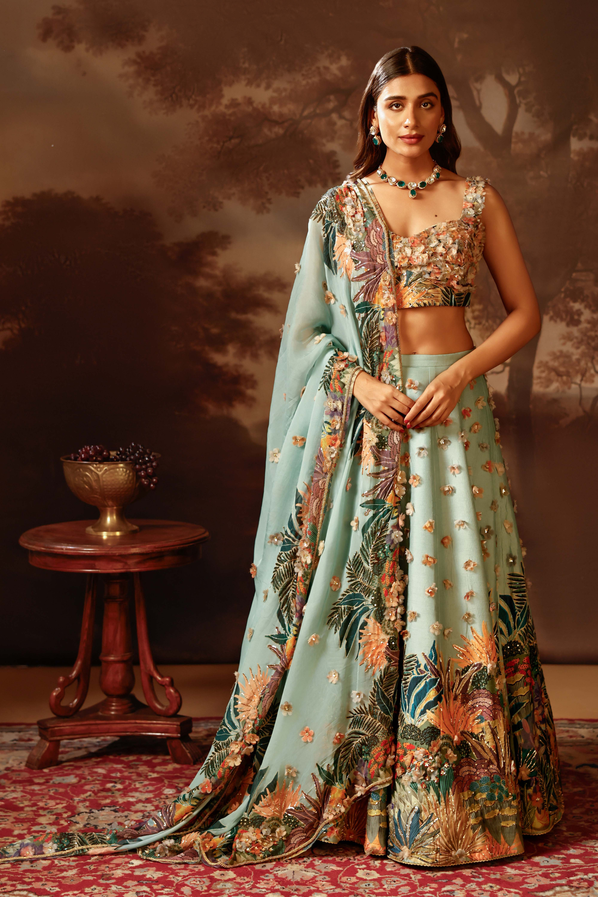 Kaira Embroidered Lehengha Set