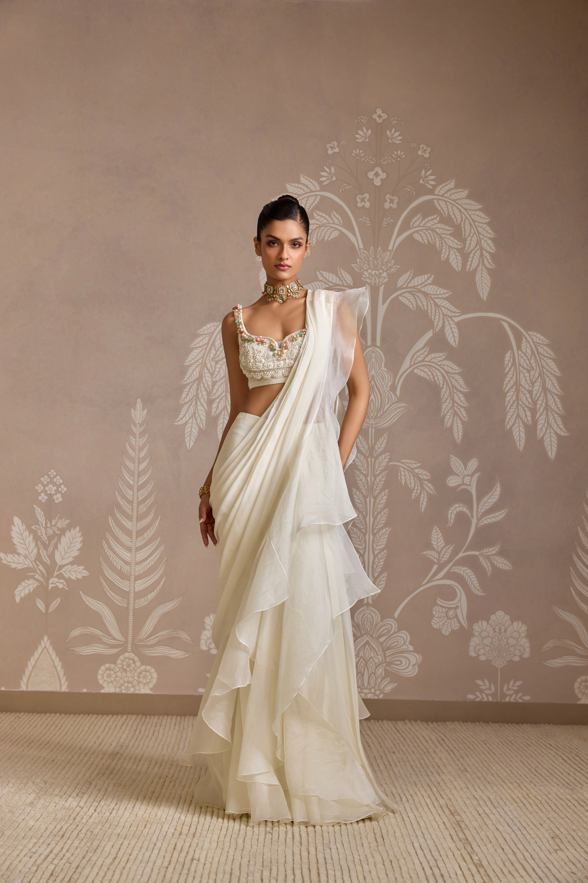 Thread Saree Set