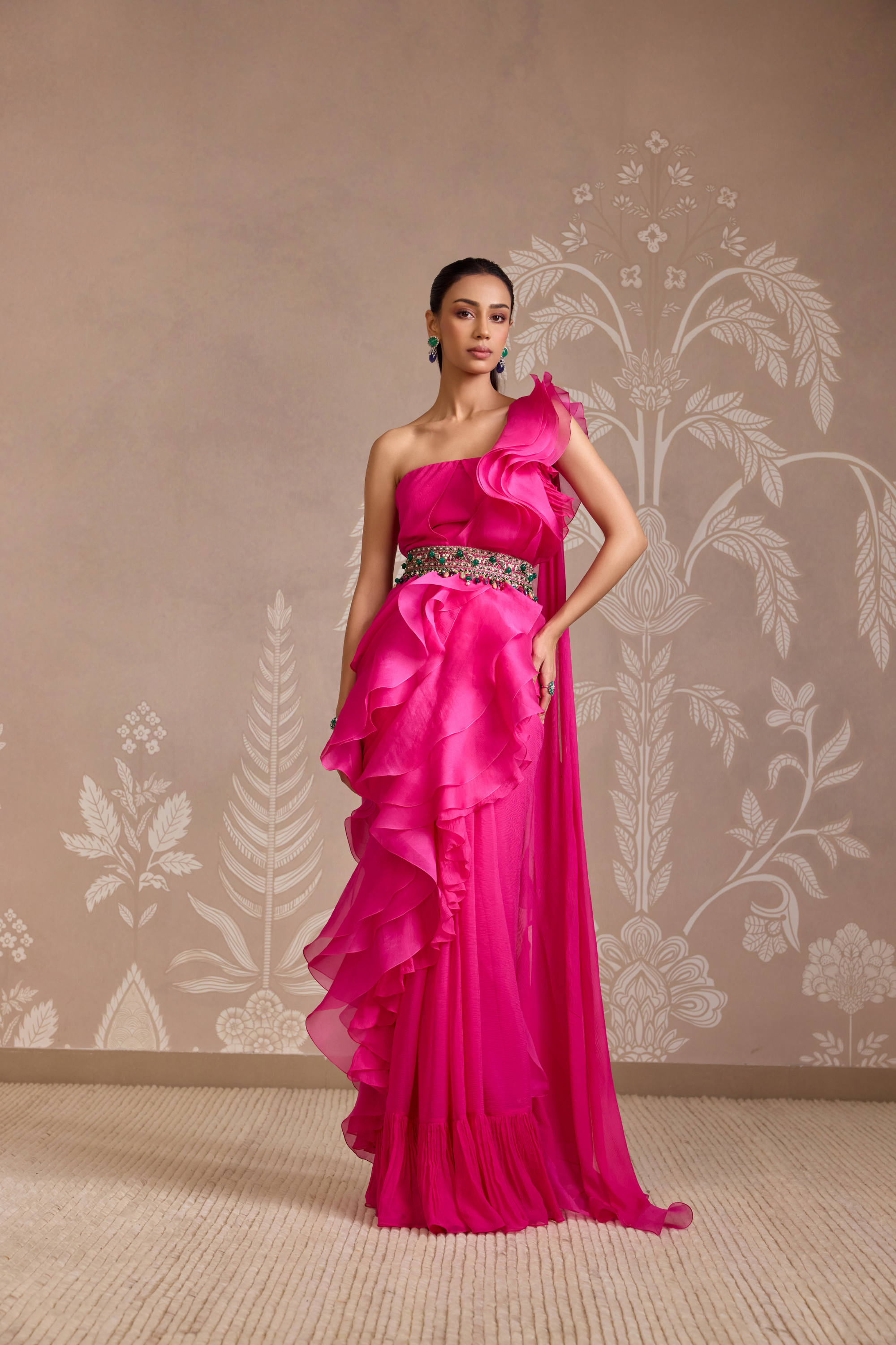 Twist Saree Set