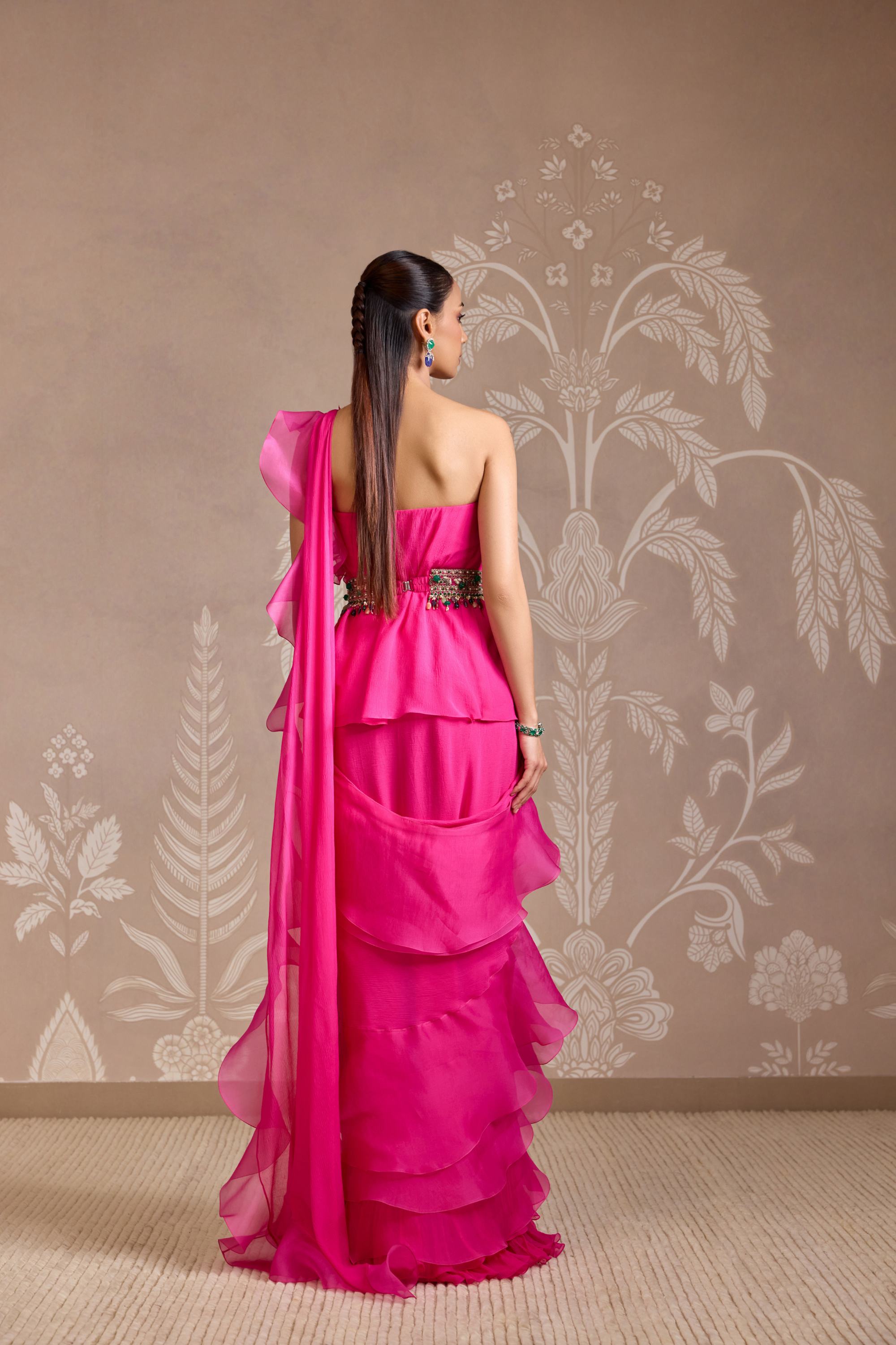 Twist Saree Set