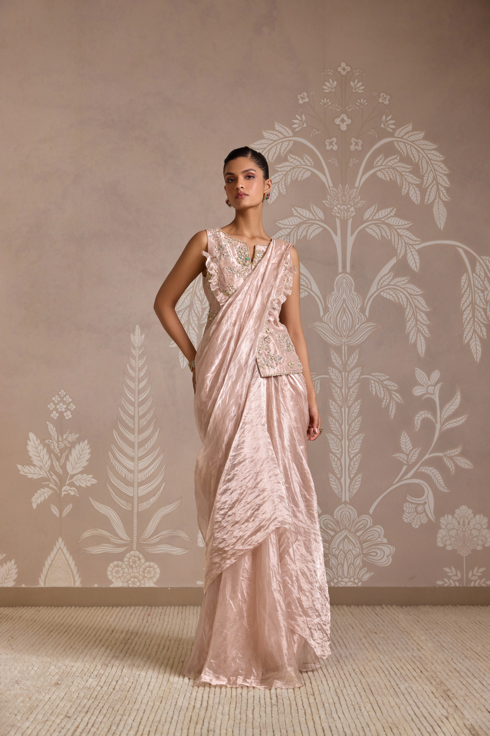 Strand Saree Set