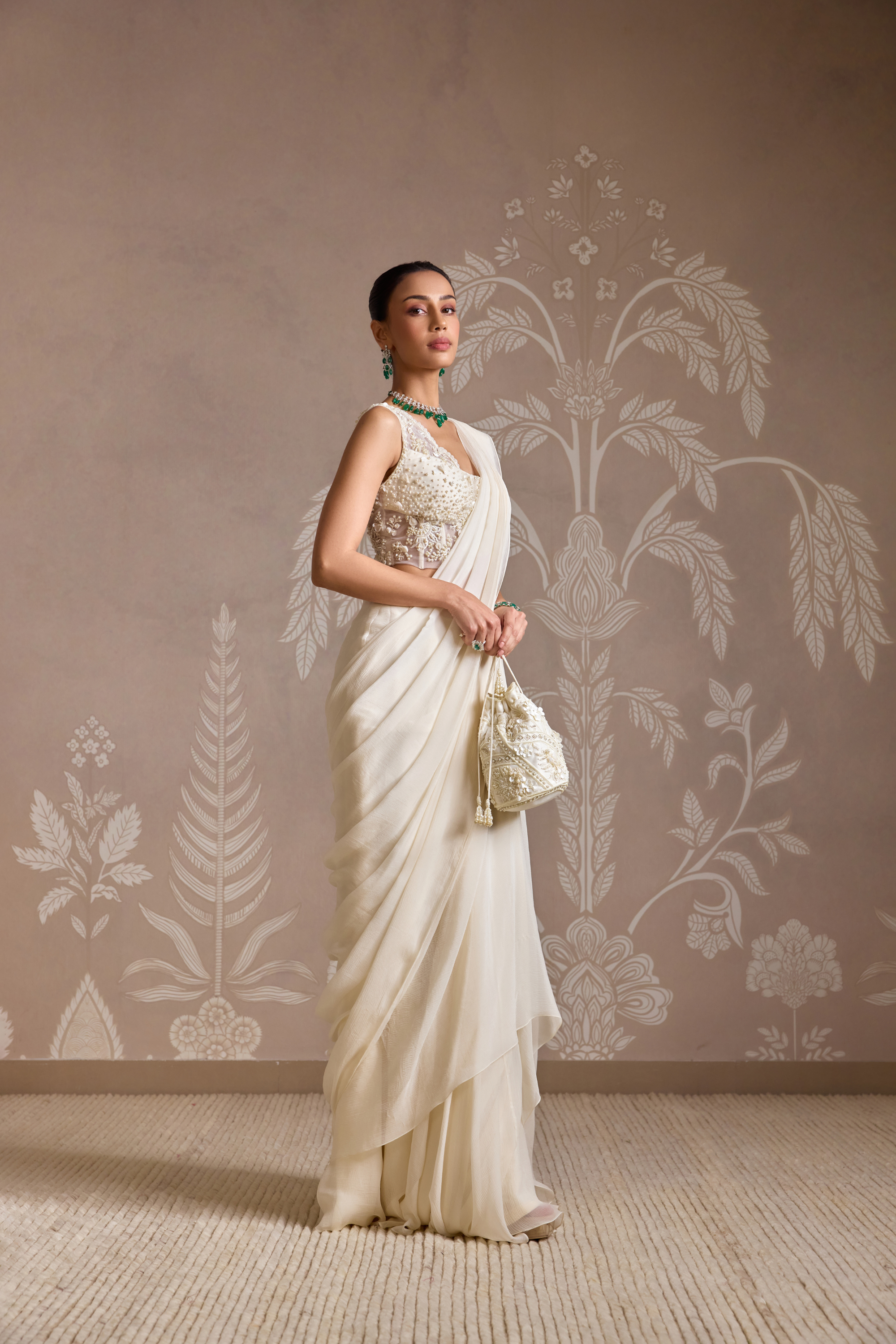 Spindle Saree Set