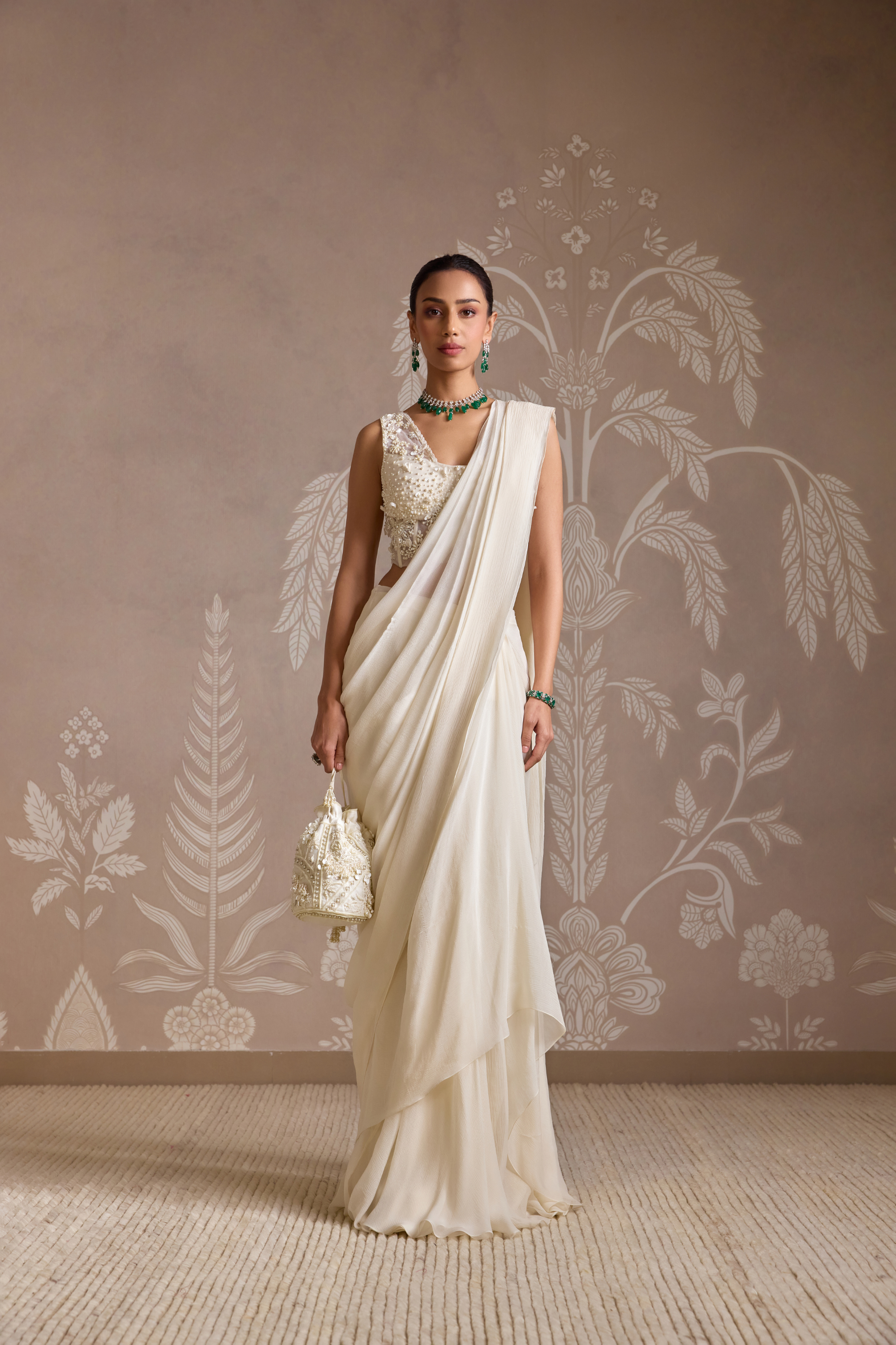 Spindle Saree Set