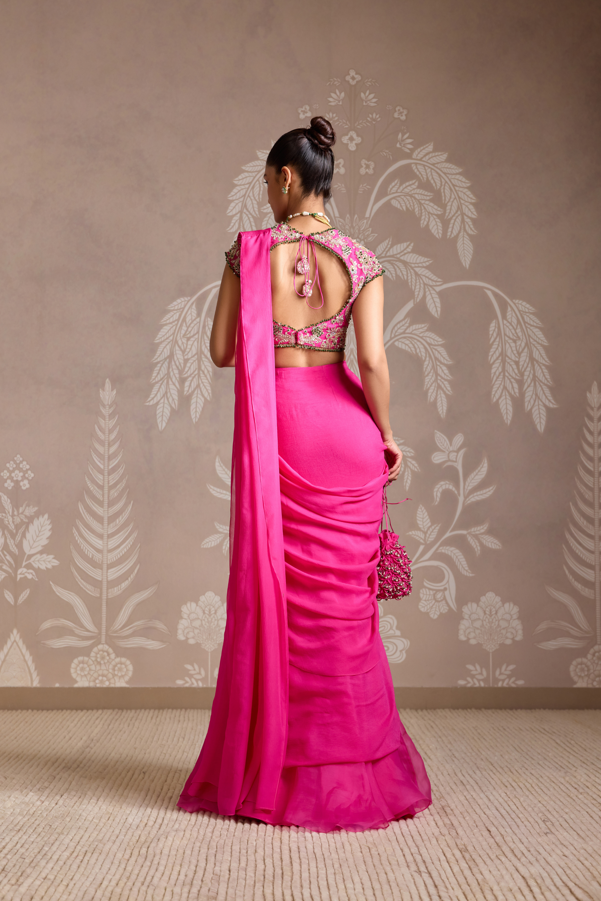 Twined Saree Set