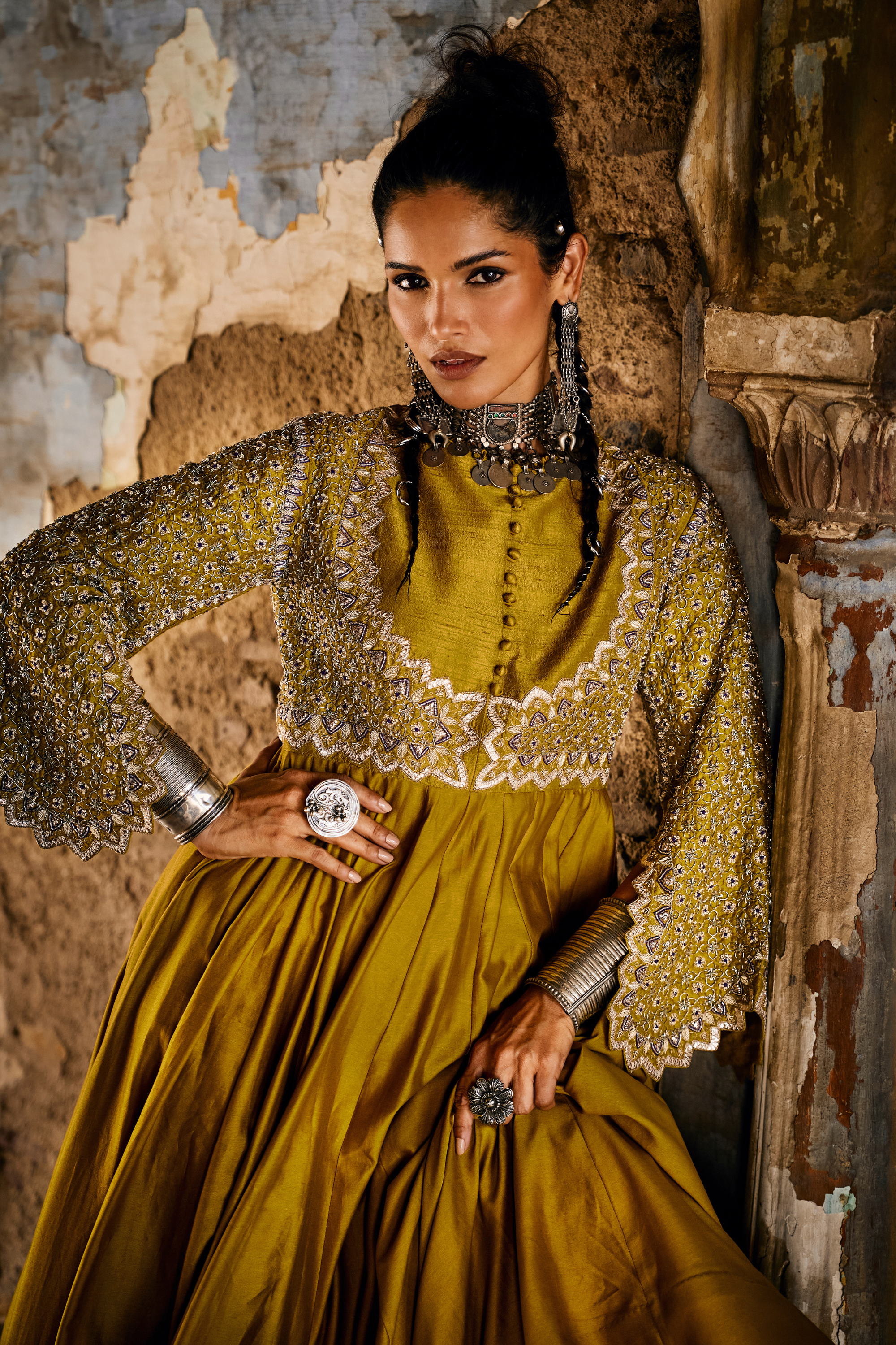 Emroidered Anarkali