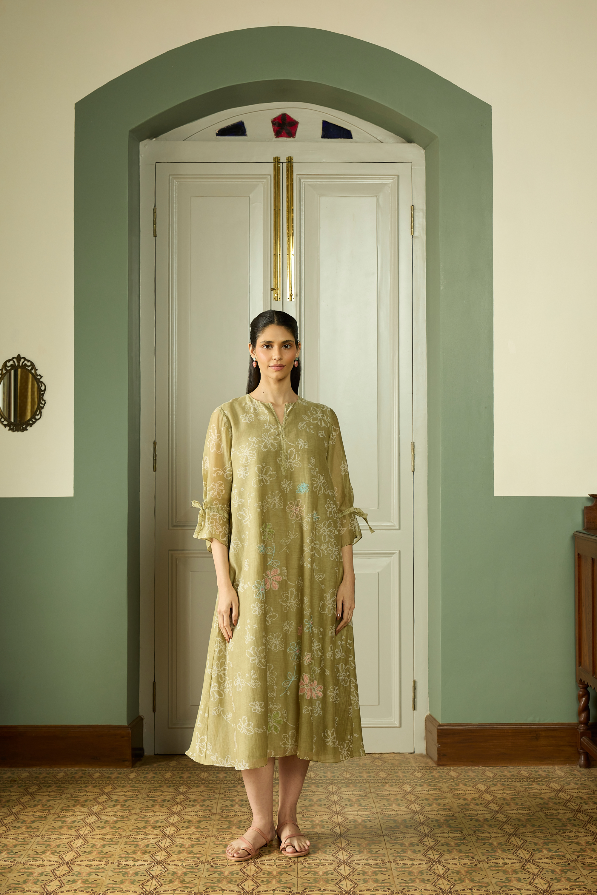 Meadow Embroidered Dress