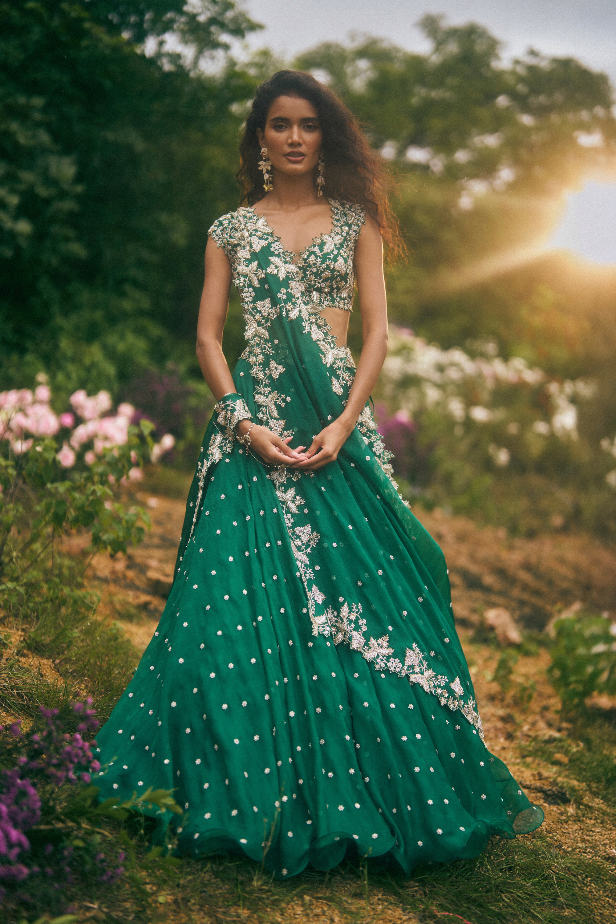 Khwabeeda Chita Pico Skirt Set