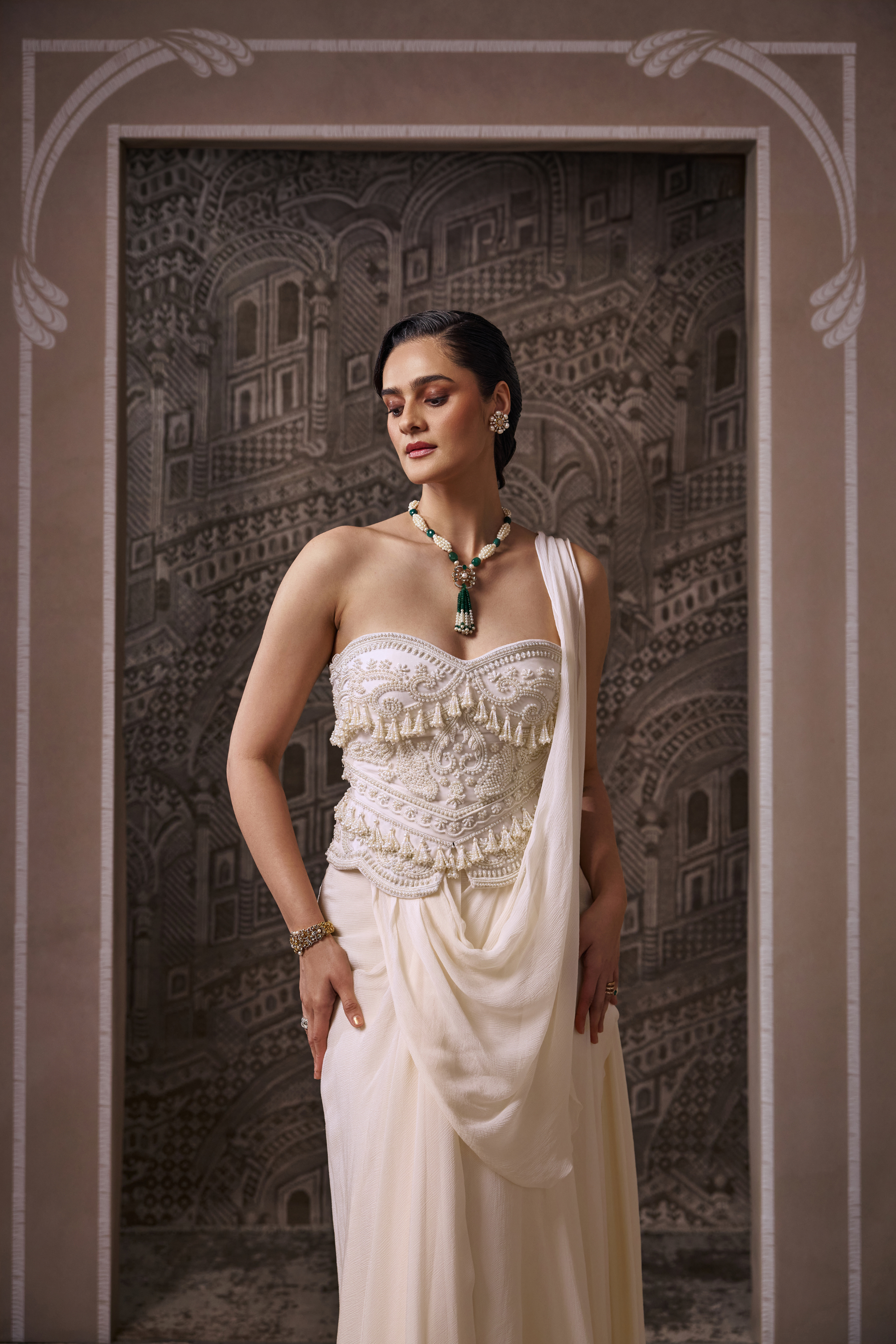 The Vintage Saree Set