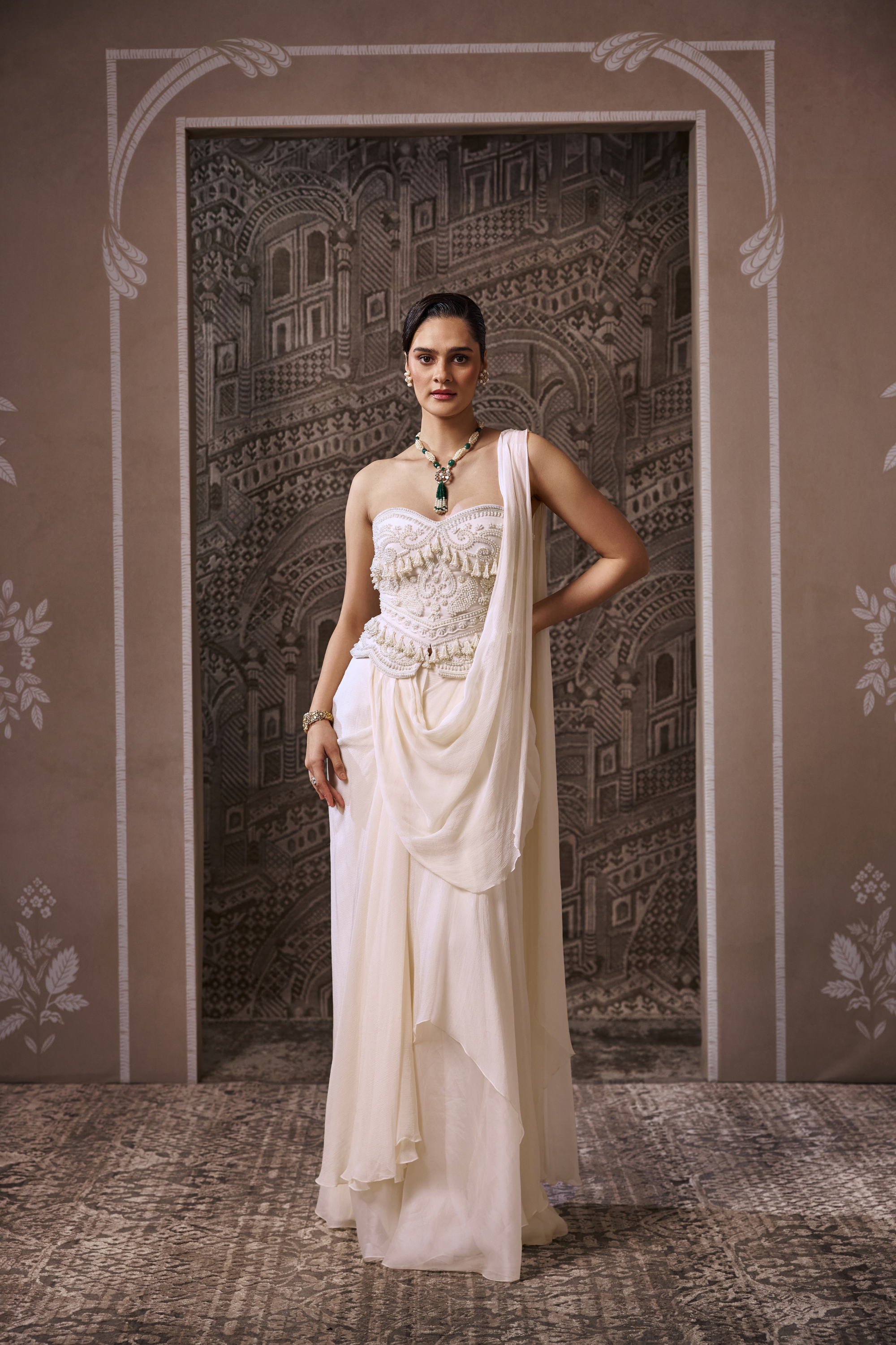 The Vintage Saree Set