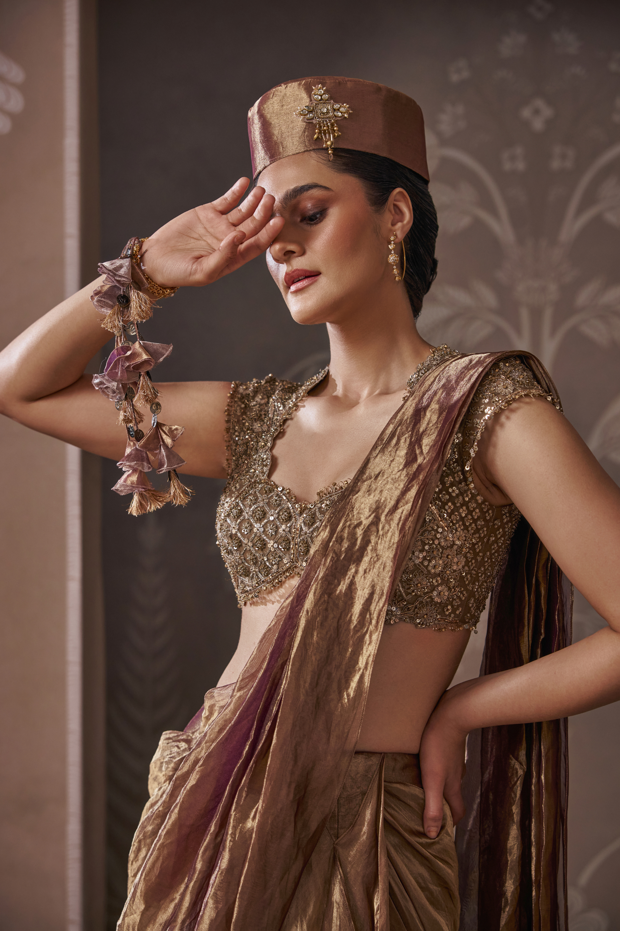 The Antique Saree Set