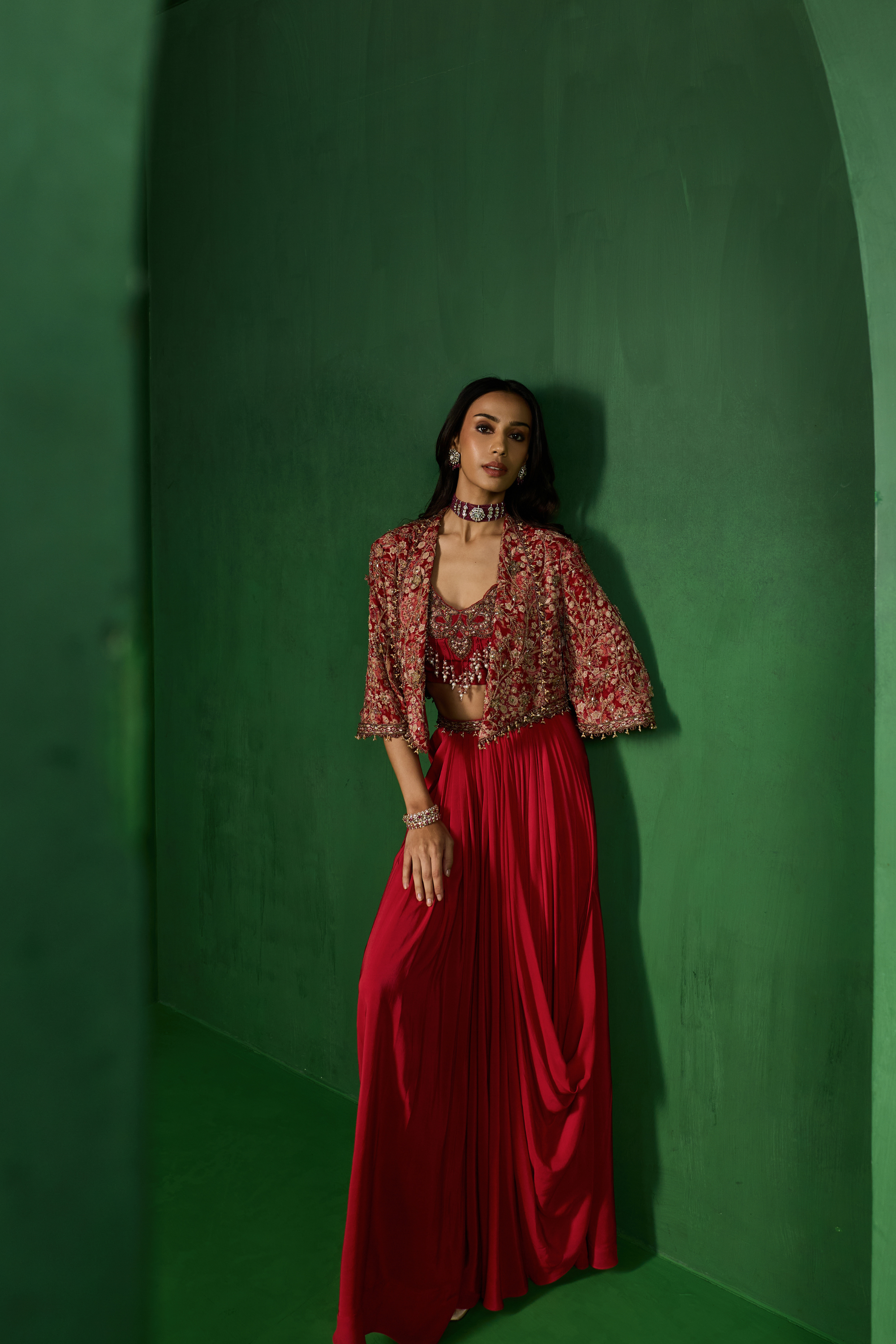 Abeer Jacket Set
