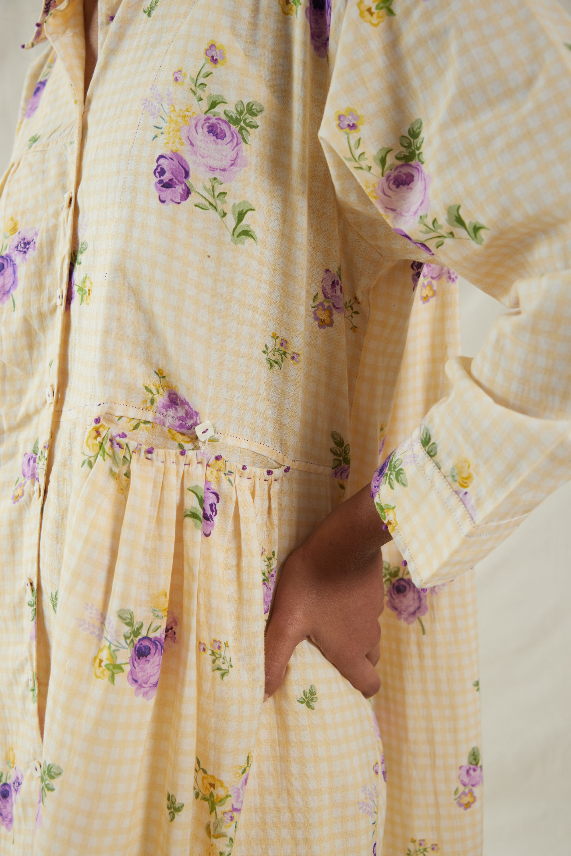 Hand Woven Cotton Silk Dress