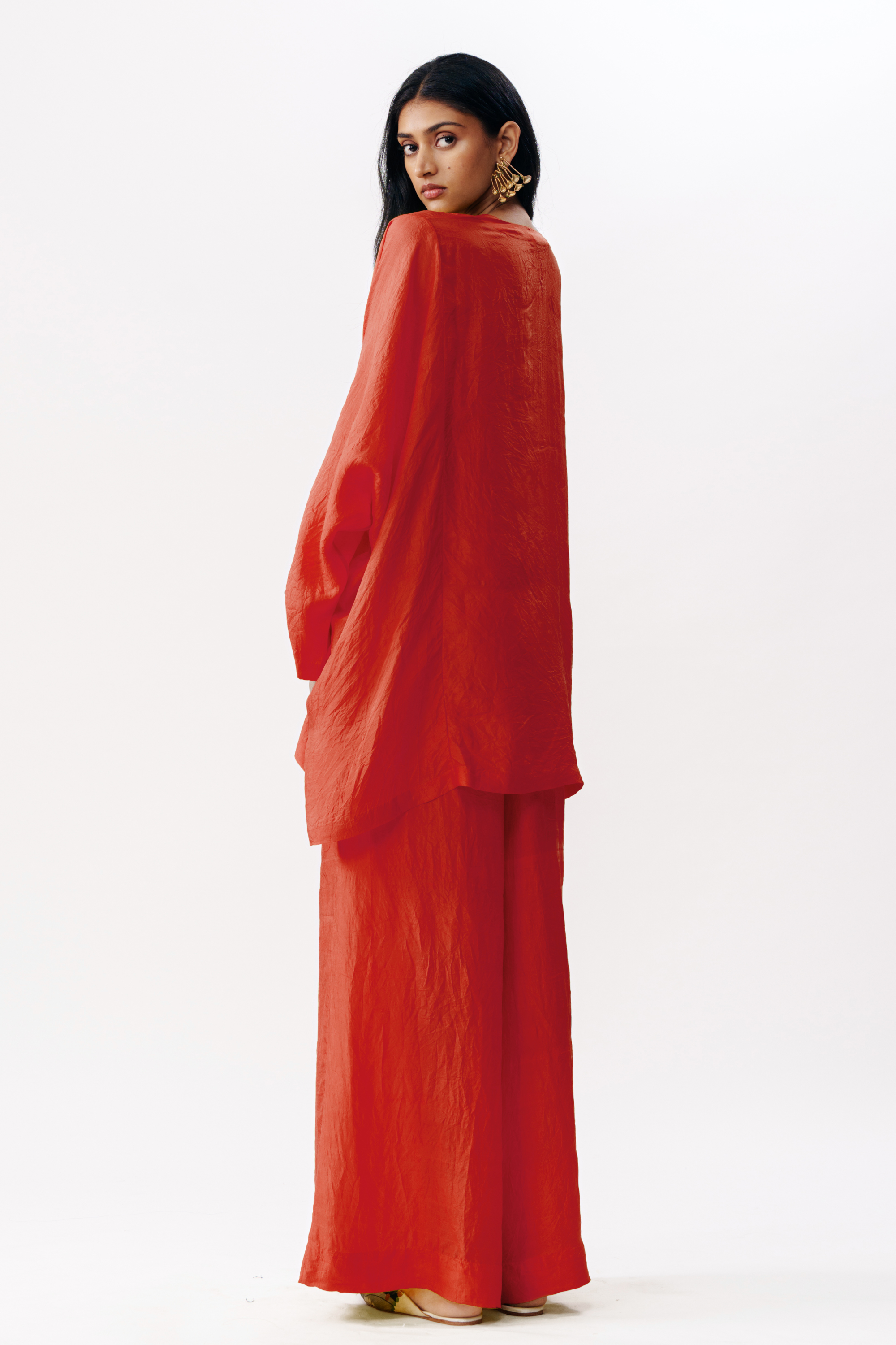 Relaxed Kurta And Pants Set